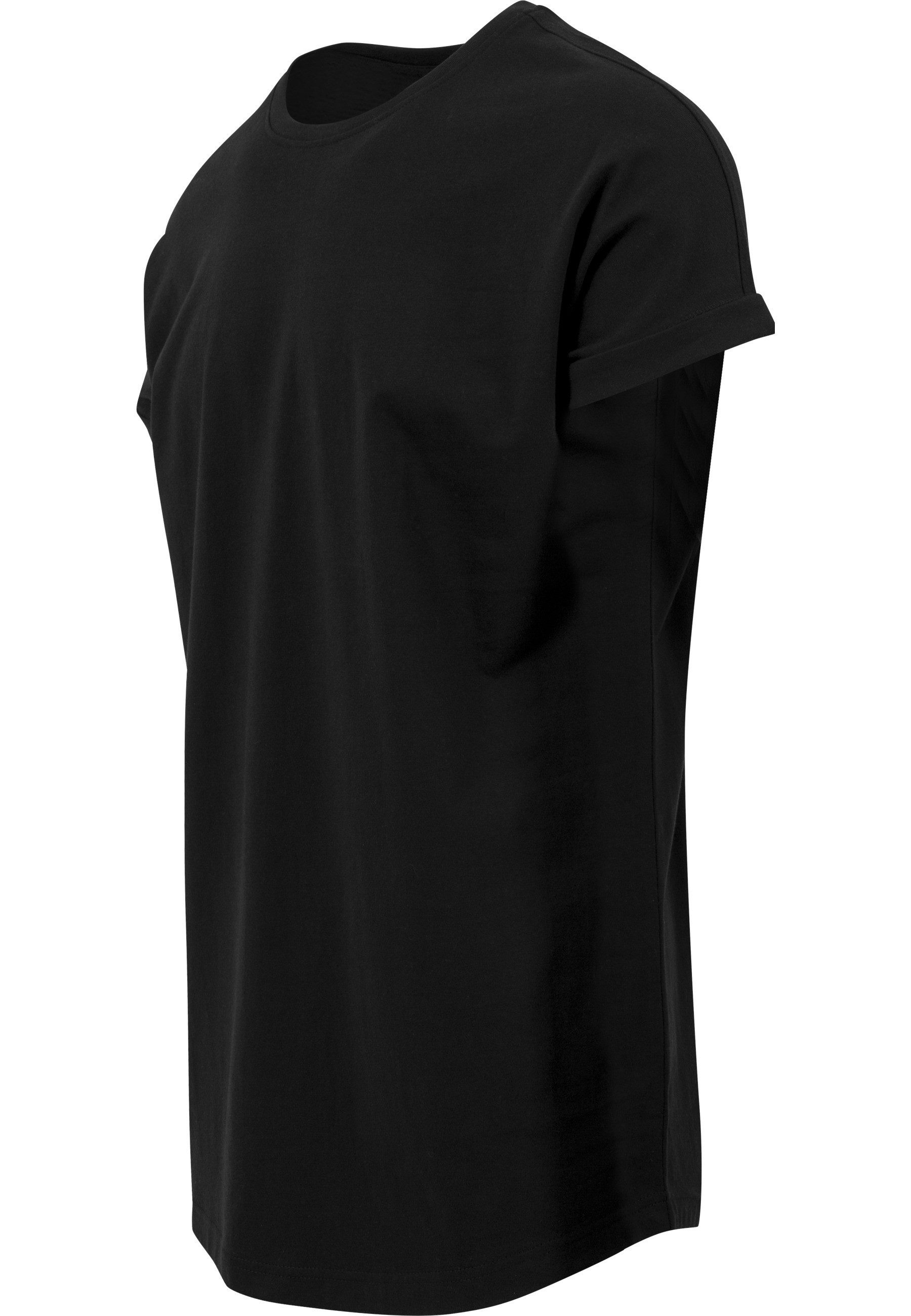 URBAN CLASSICS T-Shirt Urban Classics Herren Long Shaped Turnup Tee (1-tlg)