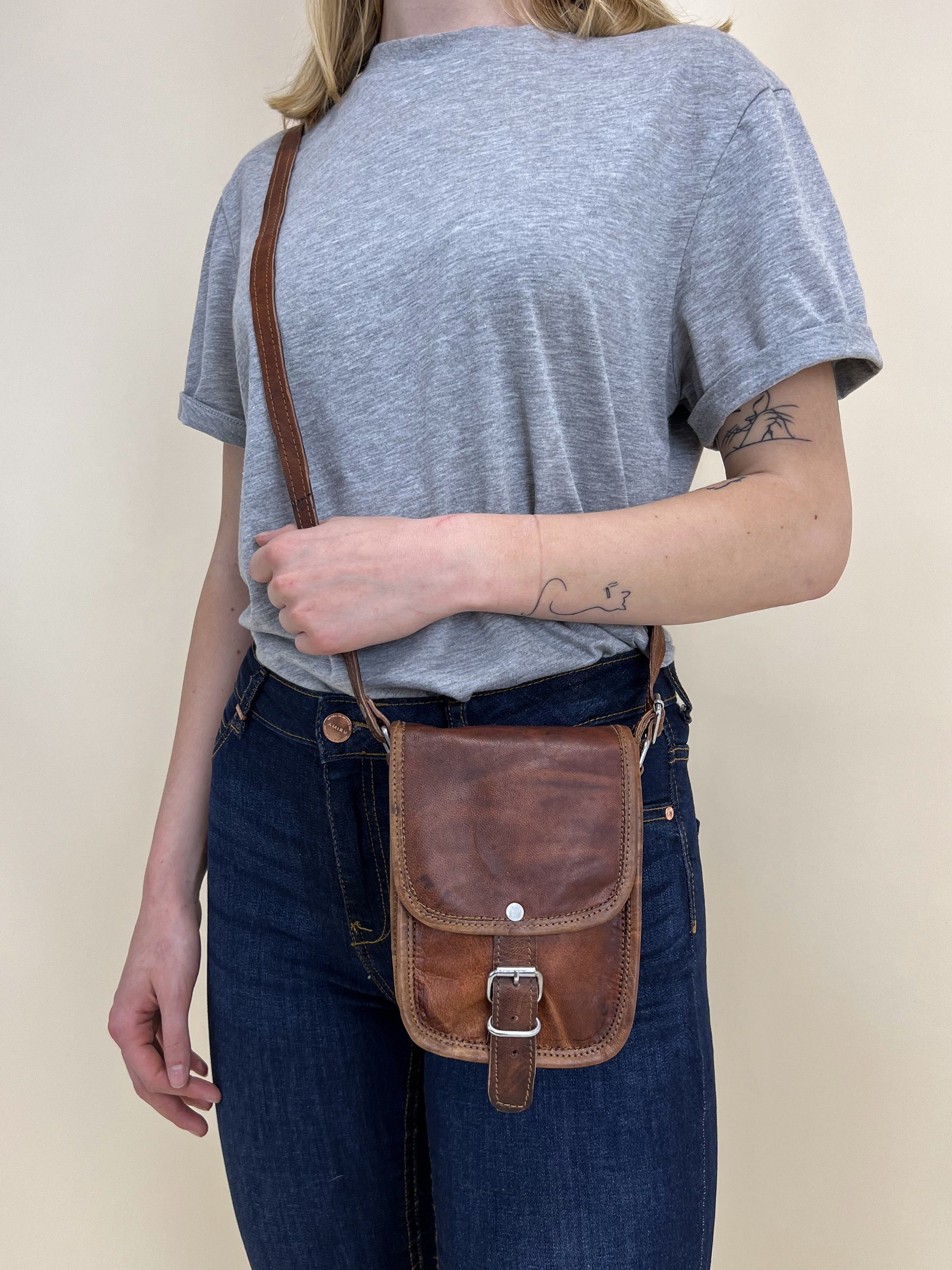 Gusti Leder Handtasche Gusti Leder Handtasche Willy (1-tlg)