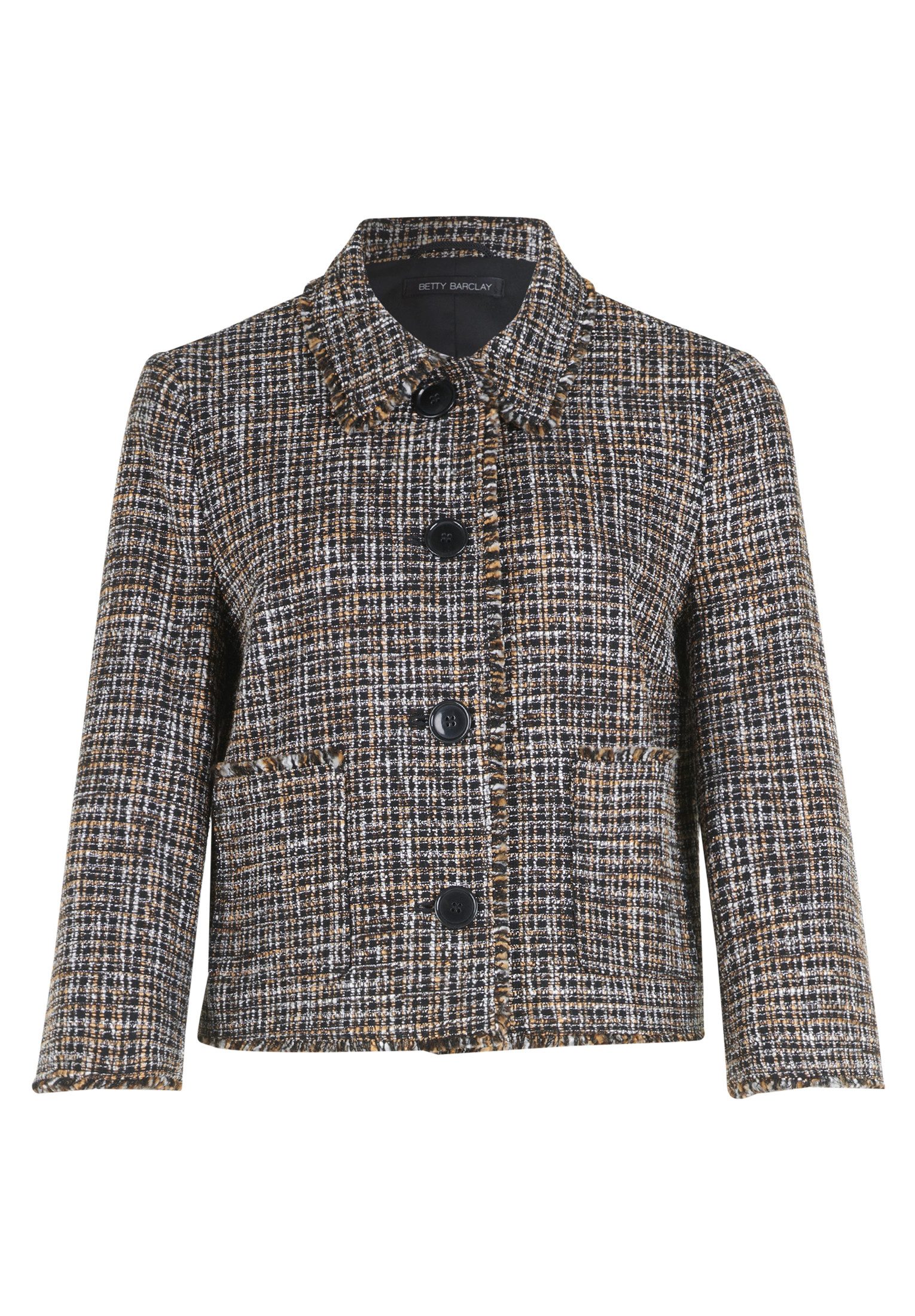Betty Barclay Jackenblazer Damen Casual-Blazer mit Fransen Material günstig online kaufen