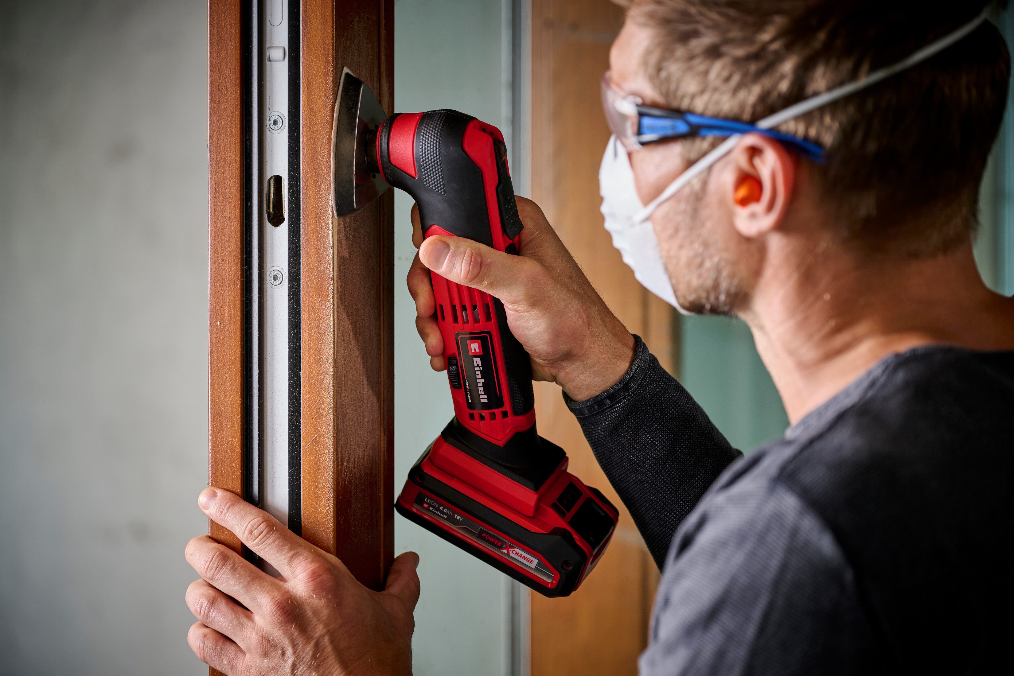 Einhell Akku-Multifunktionswerkzeug TE-MG 18/1 Li - Solo, 18 V, ohne Akku und Ladegerät