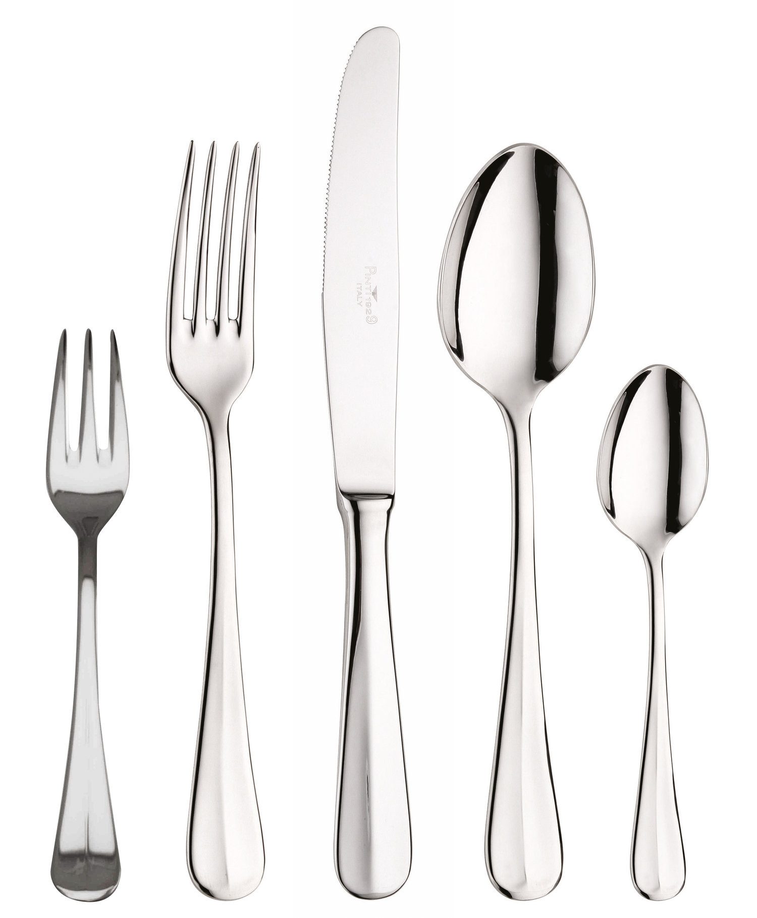PINTINOX Besteck-Set Baguette (30-tlg), 6 Personen, Chromnickelstahl 18/10