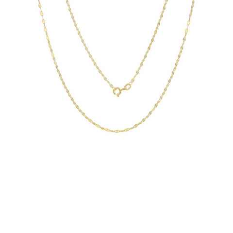 Firetti Kette ohne Anhänger Schmuck Geschenk Gold 750 Halsschmuck Halskette Goldkette Plättchen