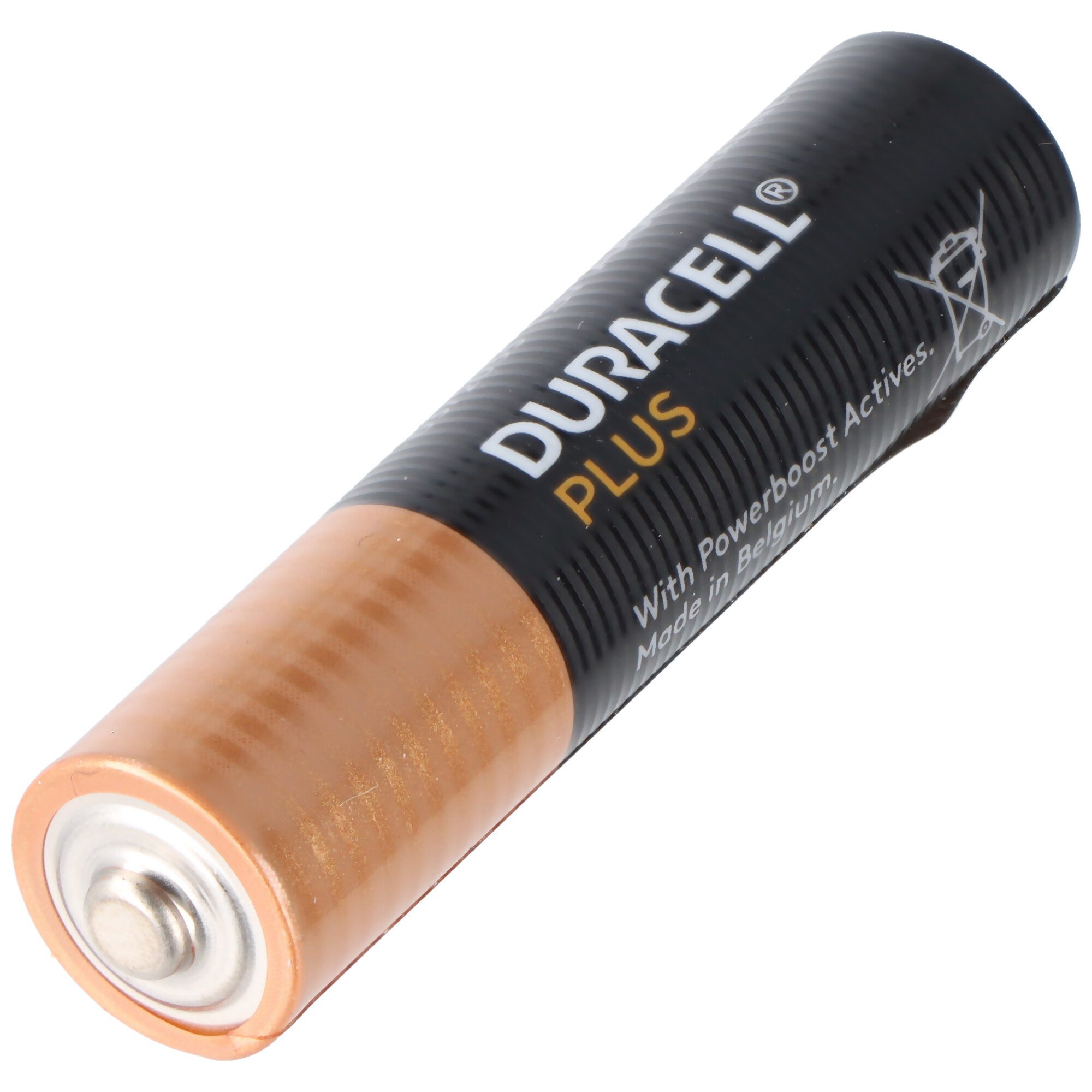 Duracell Duracell Plus Power Boost MN2400 Micro AAA Batterie 8er Blister Batterie, (1,5 V)