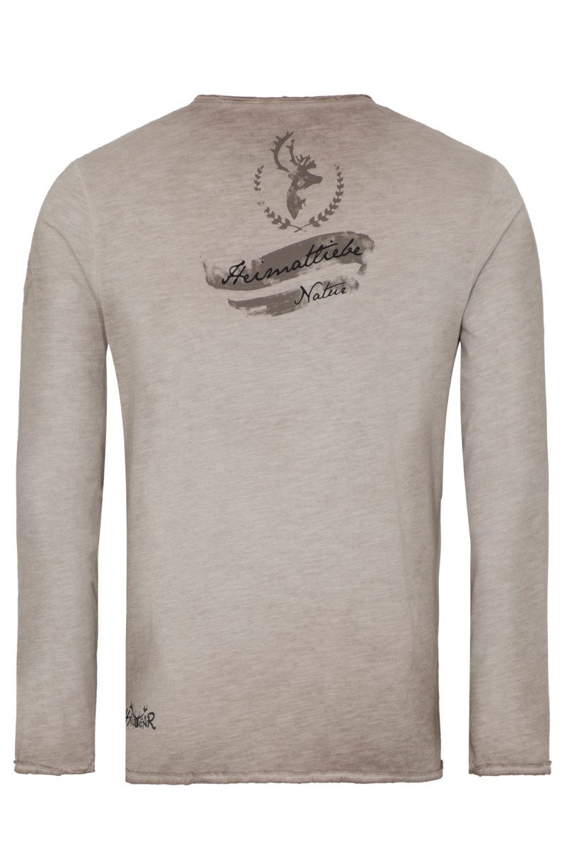Hangowear Strickpullover Longsleeve Herren SEVERIN beige