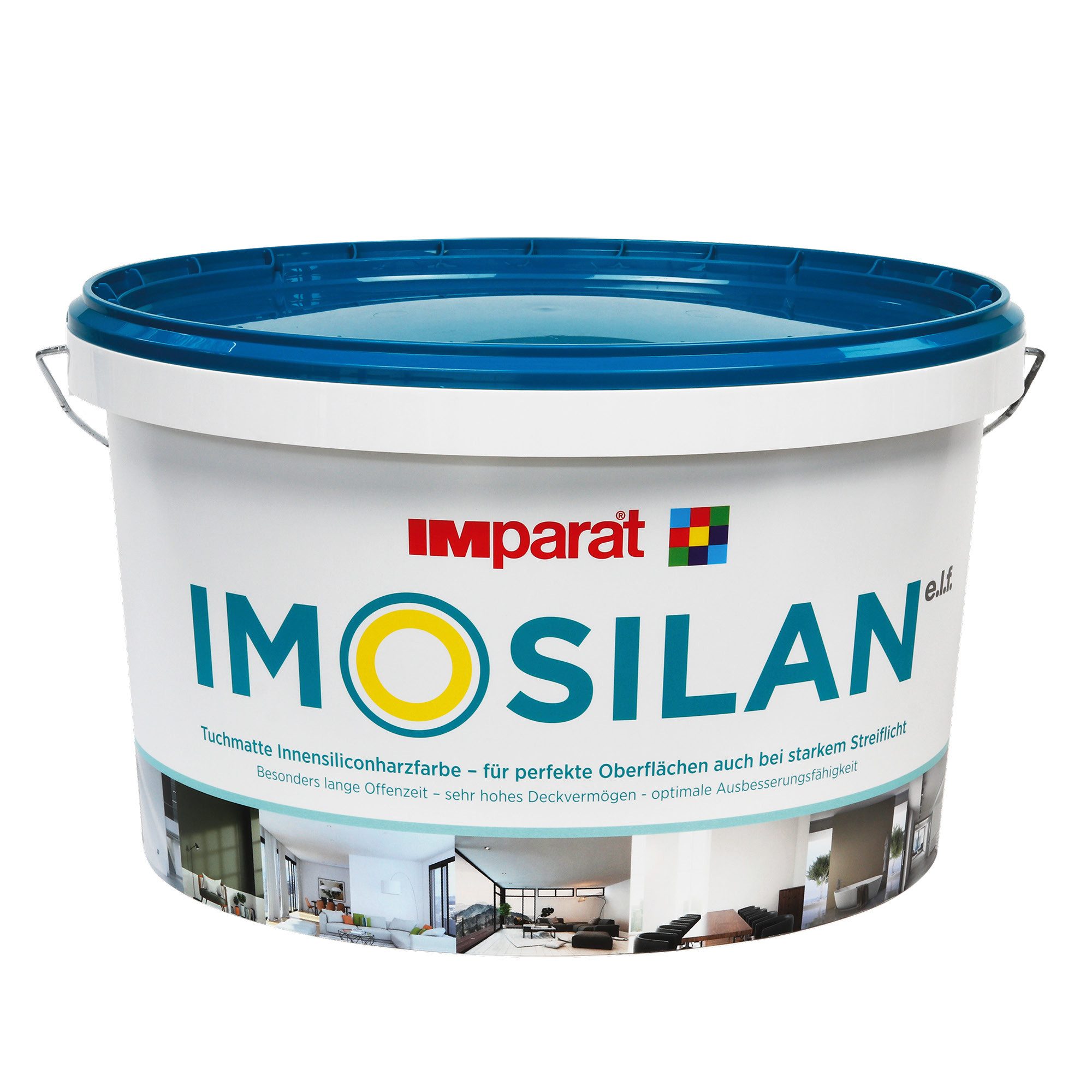 IMparat Farbwerk Iversen & Mähl GmbH & Co. KG Wand- und Deckenfarbe Imosilan e.l.f. 5 l weiß