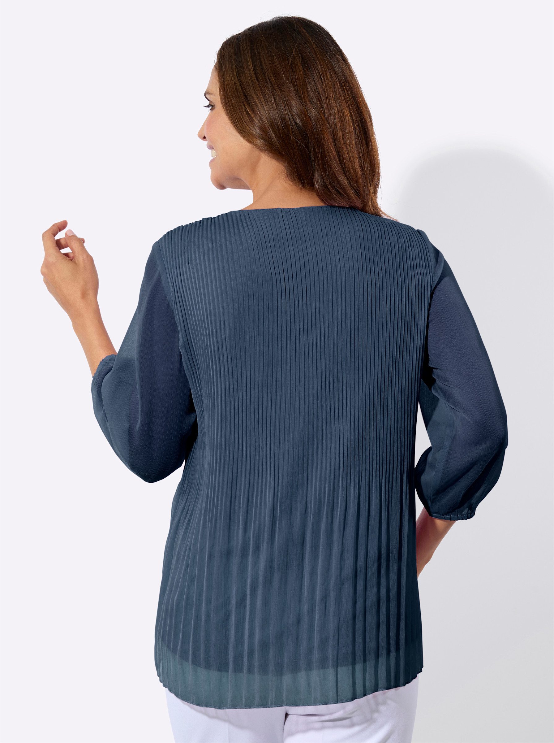 Witt Klassische Bluse Longbluse .