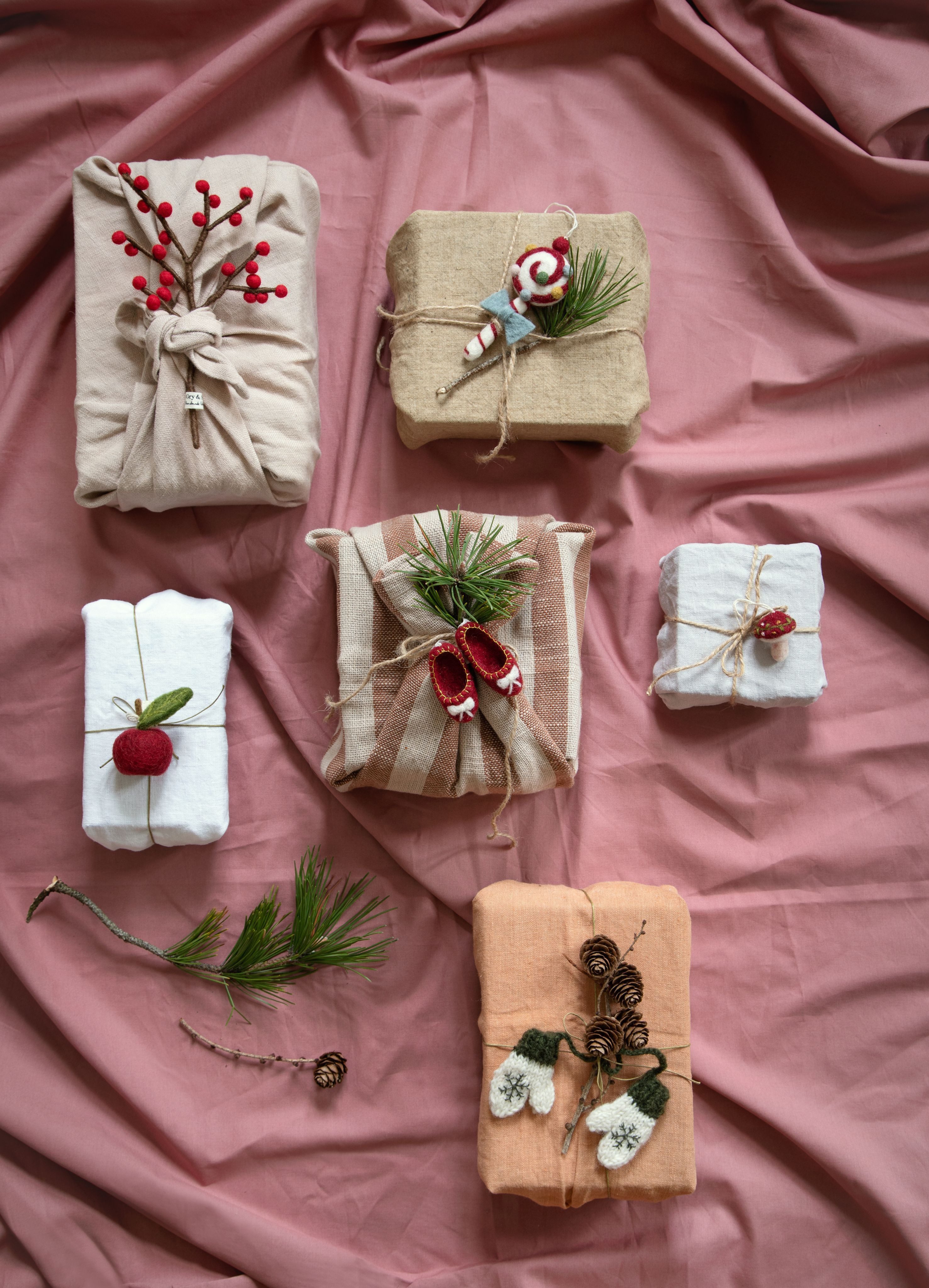 Gry & Sif Hängedekoration Filzanhänger, fairtrade & handmade, mit liebevollen Details