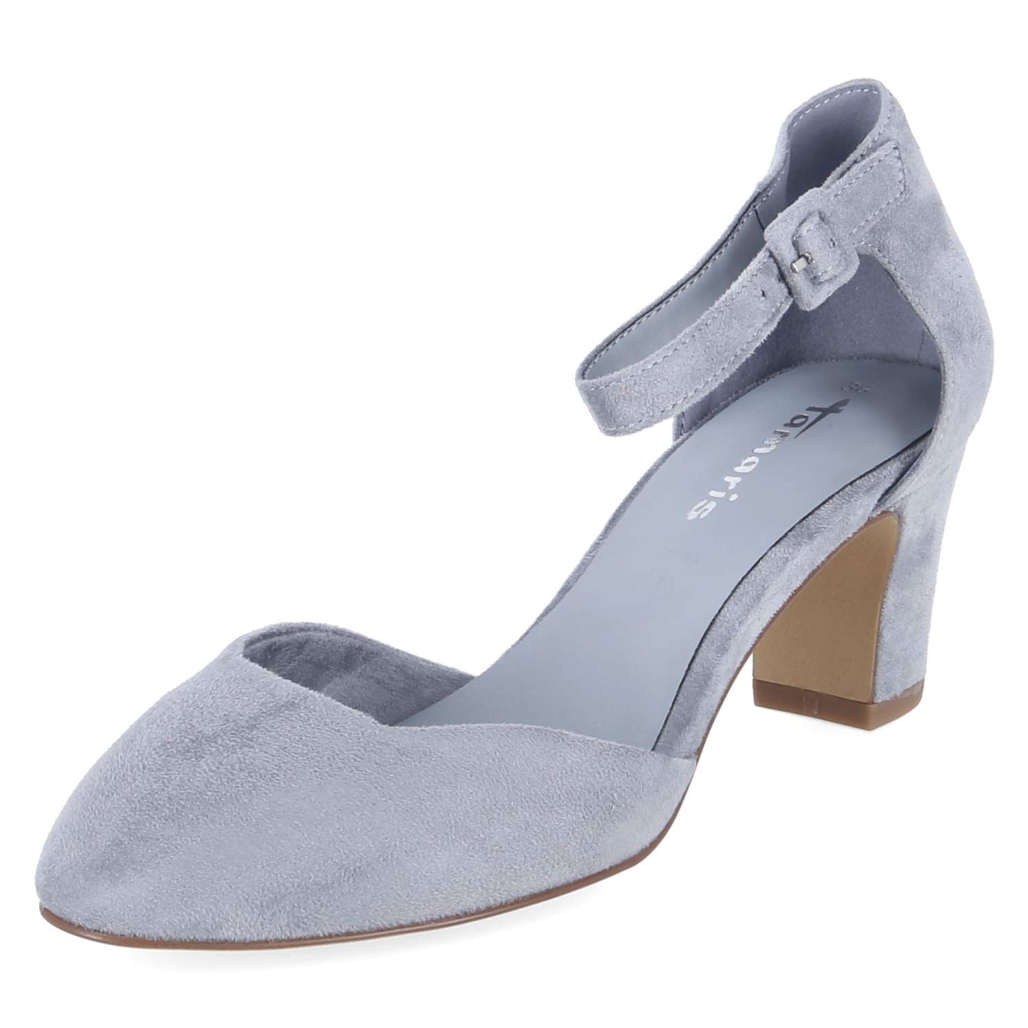 Tamaris Tamaris 1-24412-41-880 Damen Textil blau Keilpumps günstig online kaufen