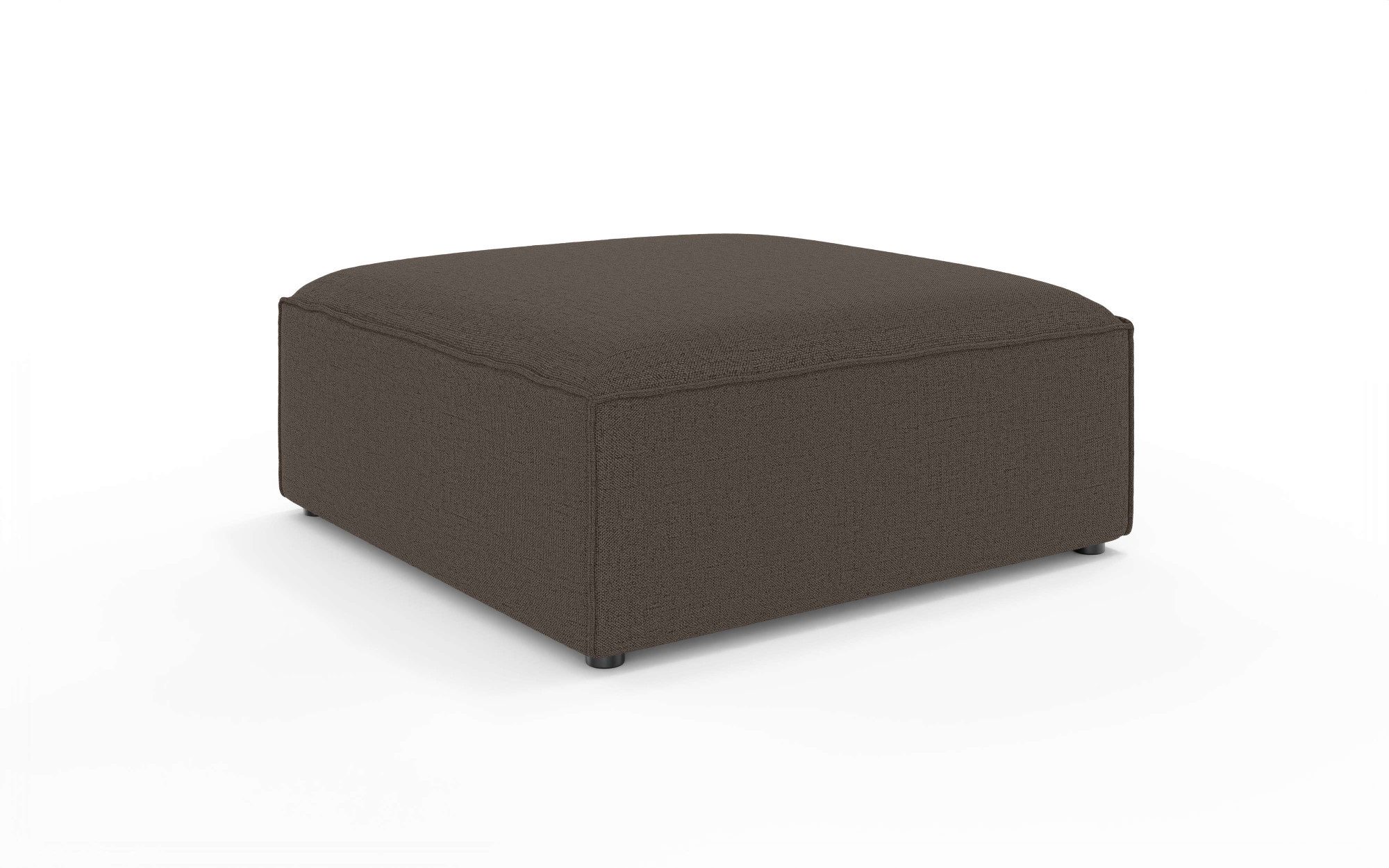 OTTO home Polsterhocker HAILY Sitzhocker XL passend zur Serie, Maße B/T/H: 100/100/42 cm, als Modul oder separat verwendbar, für individuelle Zusammenstellung