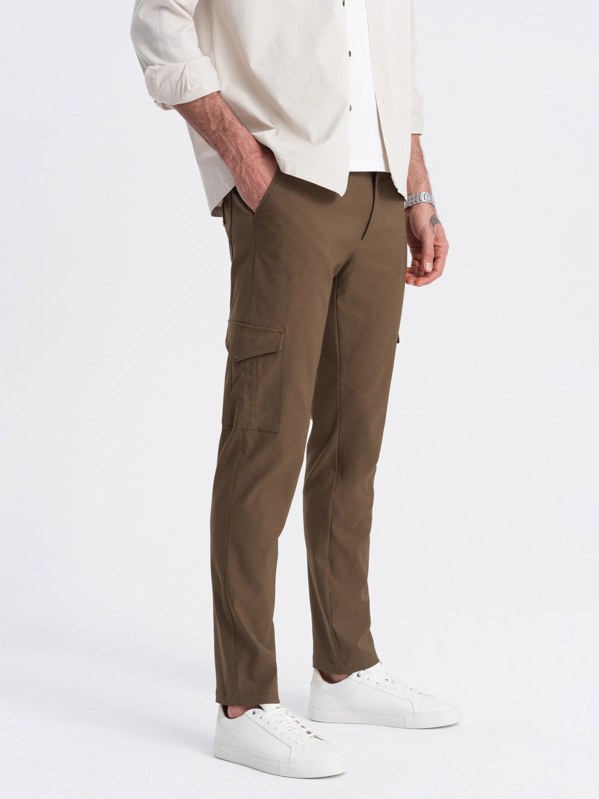 OMBRE Cargohose Herrenhose REGULAR aus Stoff günstig online kaufen