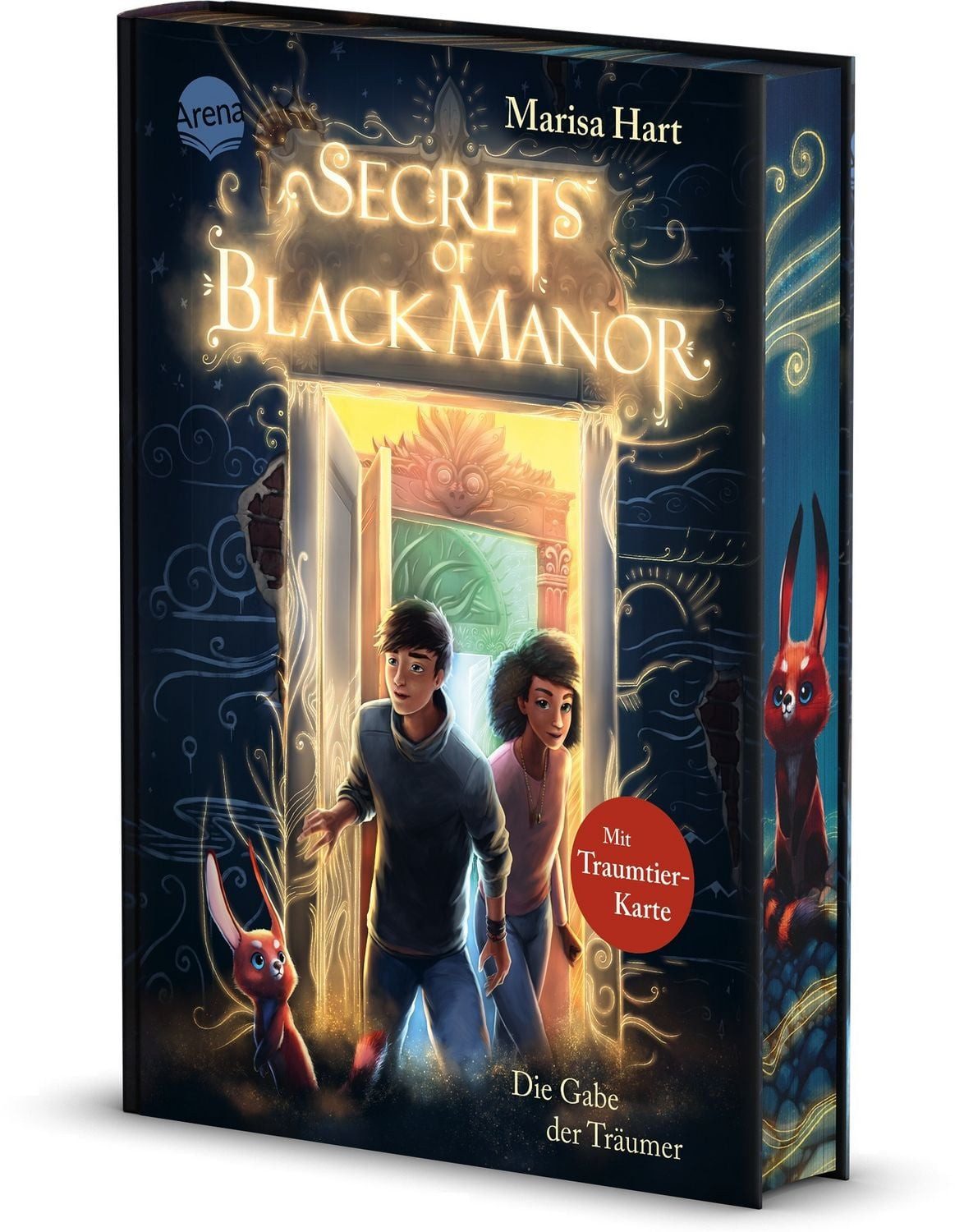 Secrets of Black Manor (1). Die Gabe der Träumer / Marisa Hart, Fantasy-Abenteuer von Bestsellerautorin Marisa Hart über ein verwunschenes Haus voller atemberaubender Welten und einzigartiger Traum-Magie ab 10 Jahren
