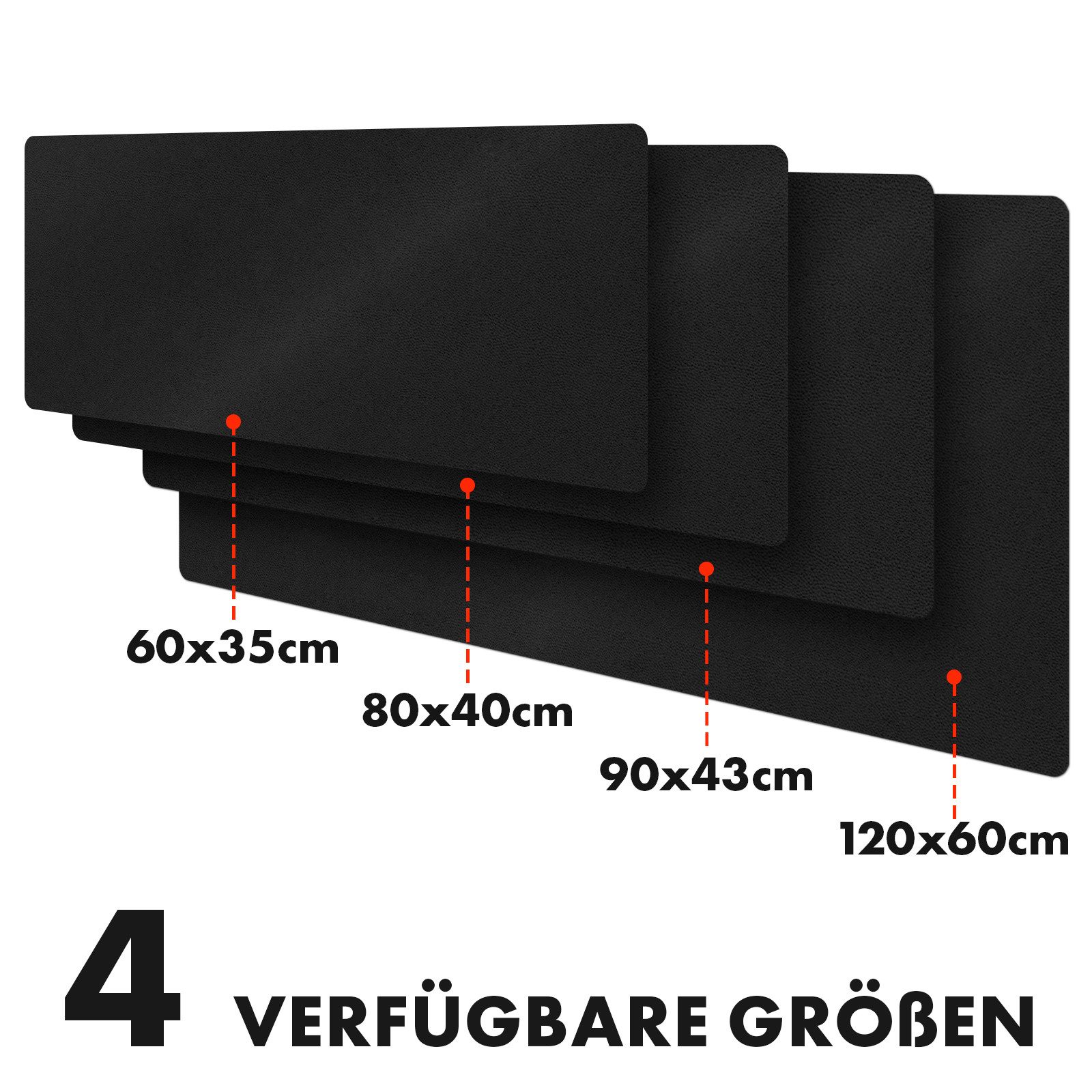 Kubus Platzset Schreibtischunterlage Avanti, Rutschfestes Lederimitat, Verfügbar in zahlreichen Größen und Farben – Bild 4 von 5