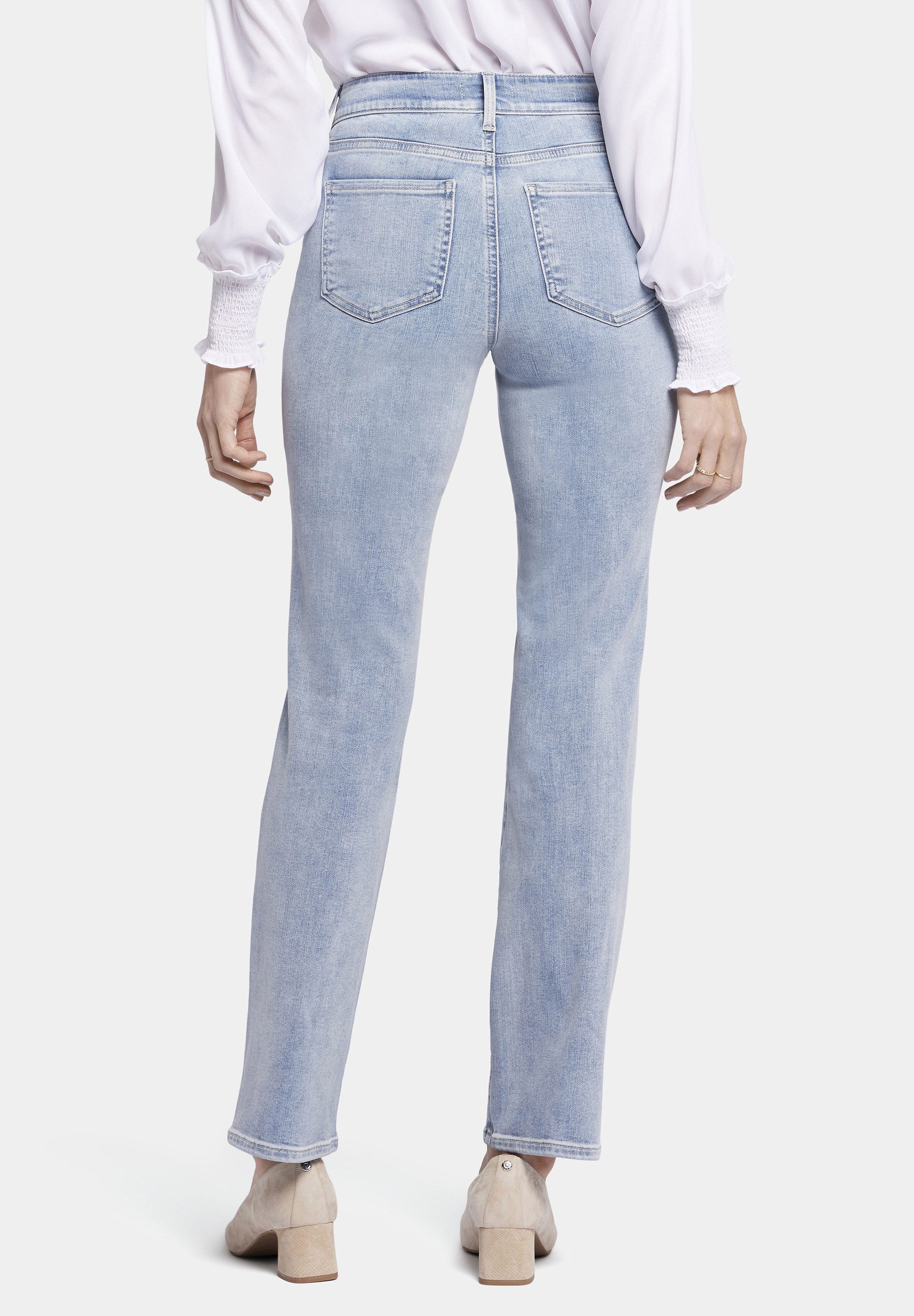 NYDJ Straight-Jeans Ellison Straight Schlankmachende Passform
