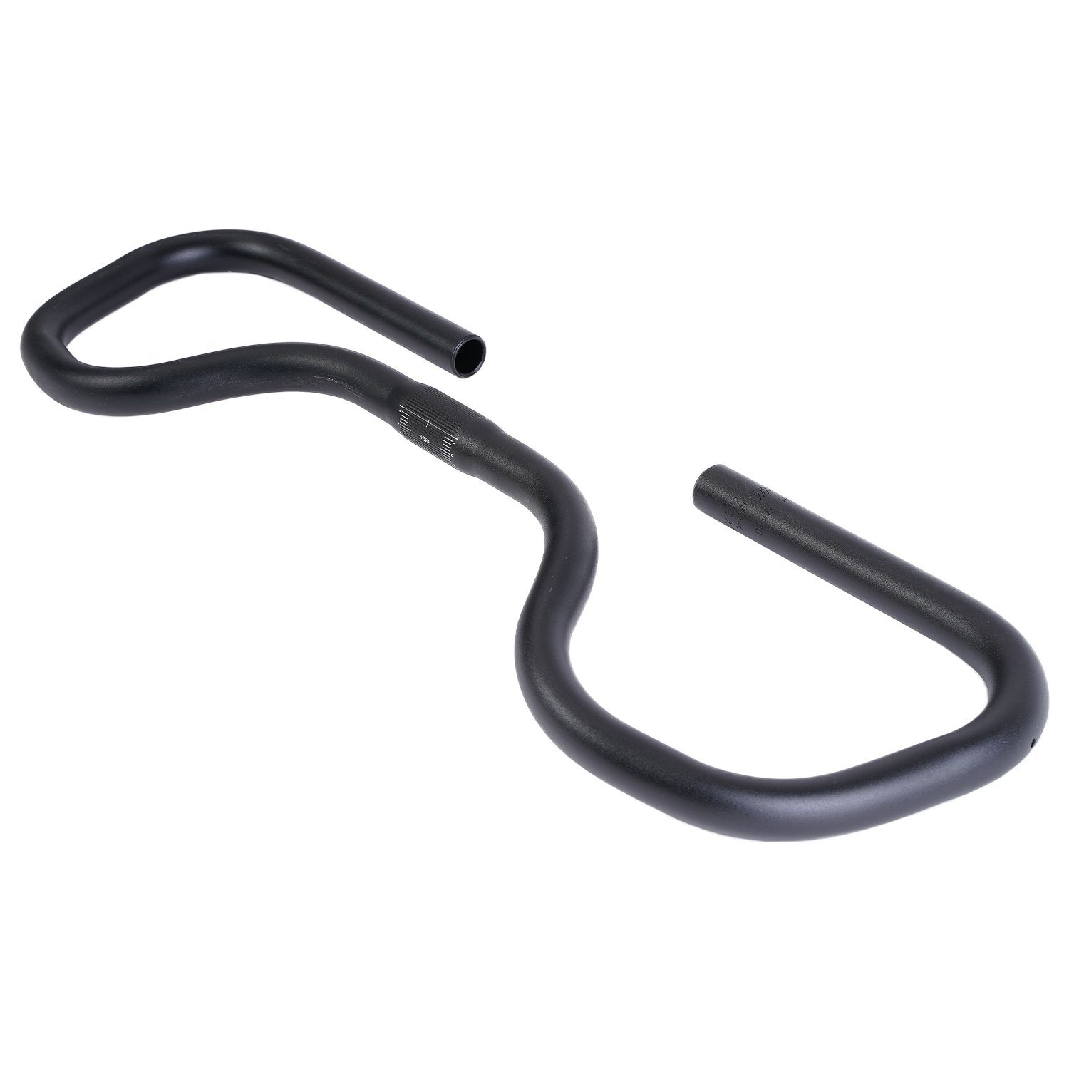 FISCHER Fahrrad Fahrradlenker Lenker Multiposition 25,4mm Alu Schwarz, PROMAX 200mm Lang Lenker Vorbau