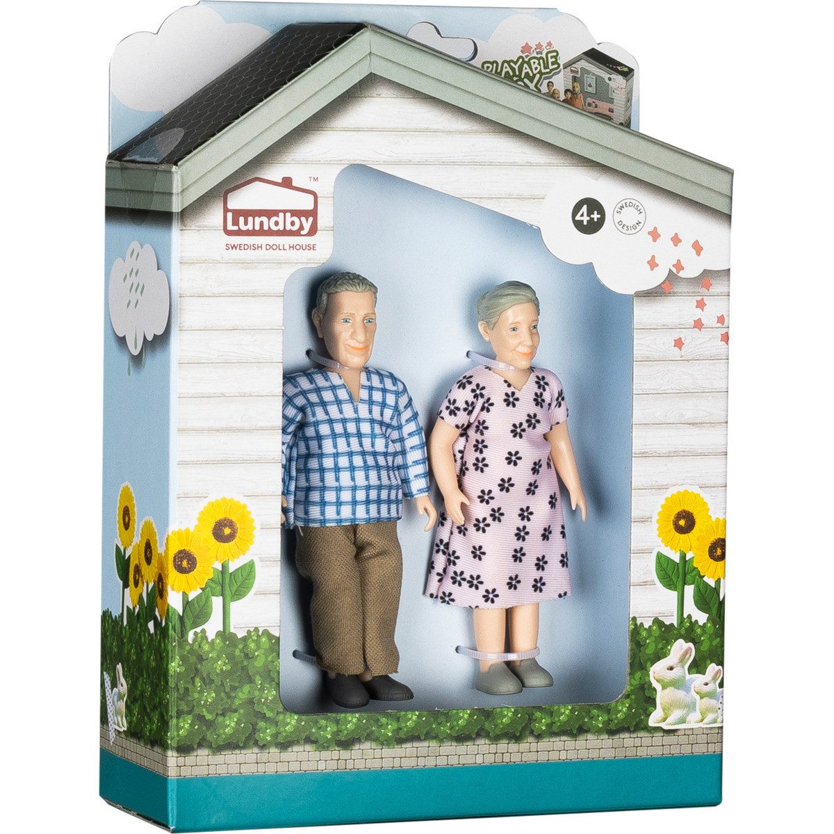 Lundby Puppenhausmöbel Älteres Paar Charlie Mädchen (2tlg) – Bild 4 von 4