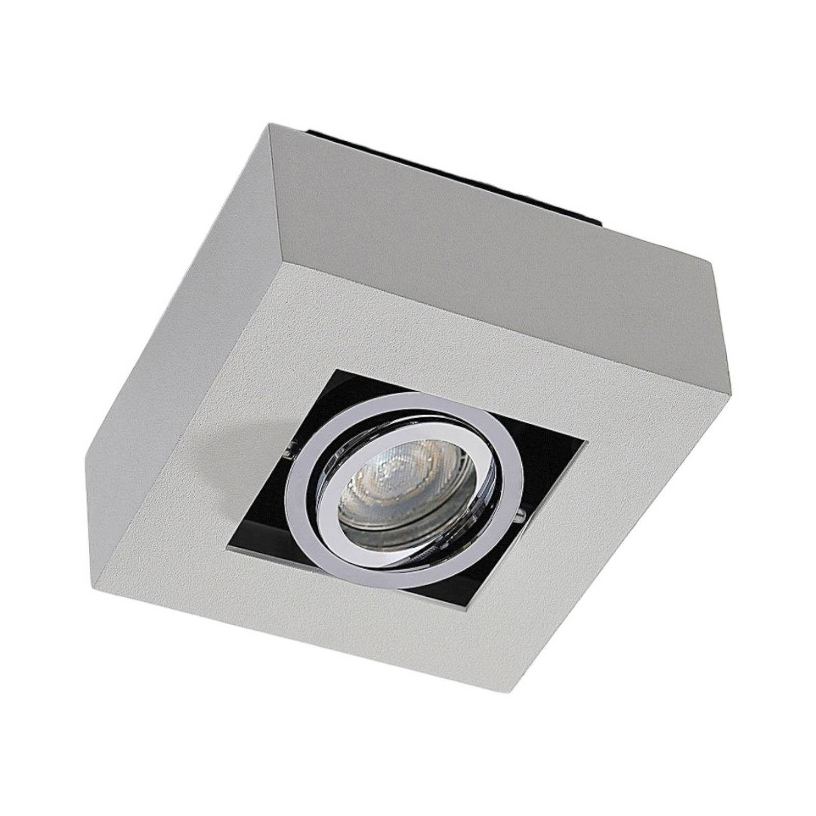Arcchio Deckenstrahler Vince, Metall, Weiß IP20, 1 x 10 W LED