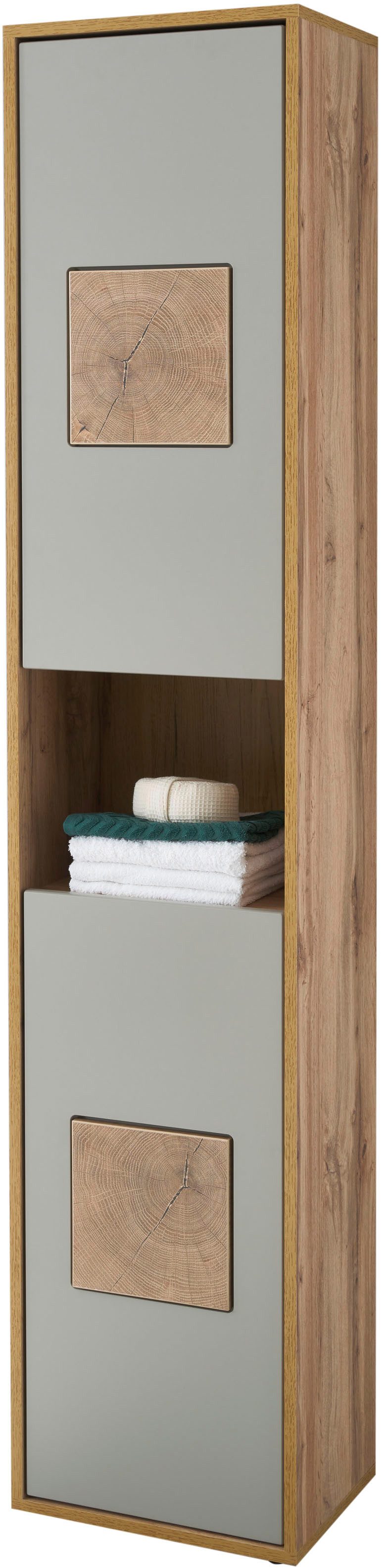 BASIC by Balculina Hochschrank Este (1-St) Hochschrank mit 2 Türen und 40 c günstig online kaufen