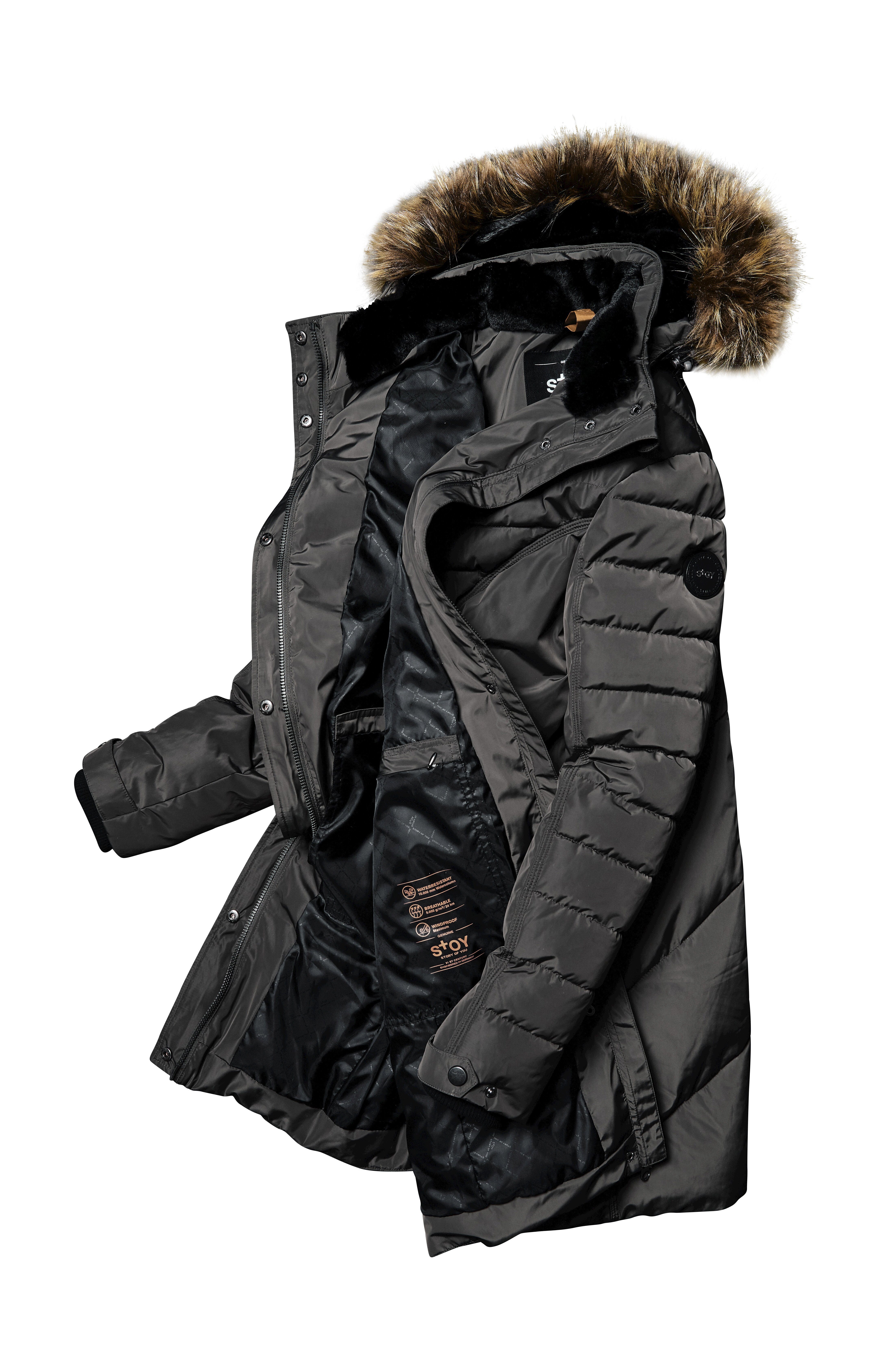 MN A anthrazit Steppjacke STOY JCKT Quilted