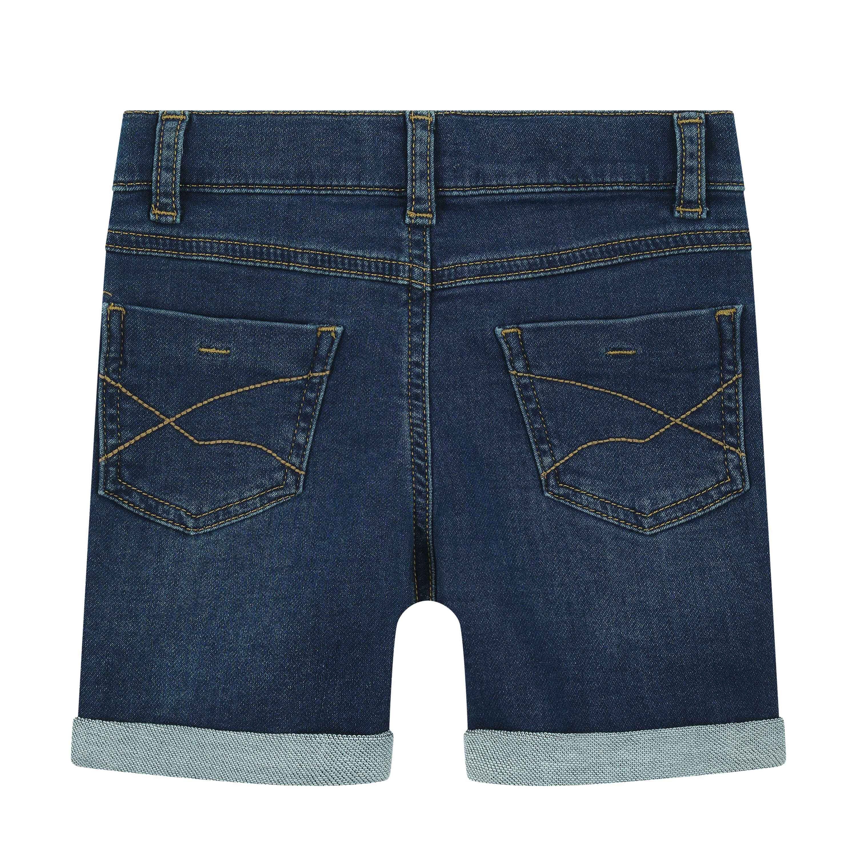 Steiff Jeansshorts Jeans Shorts Denim, verstellbarer Bund