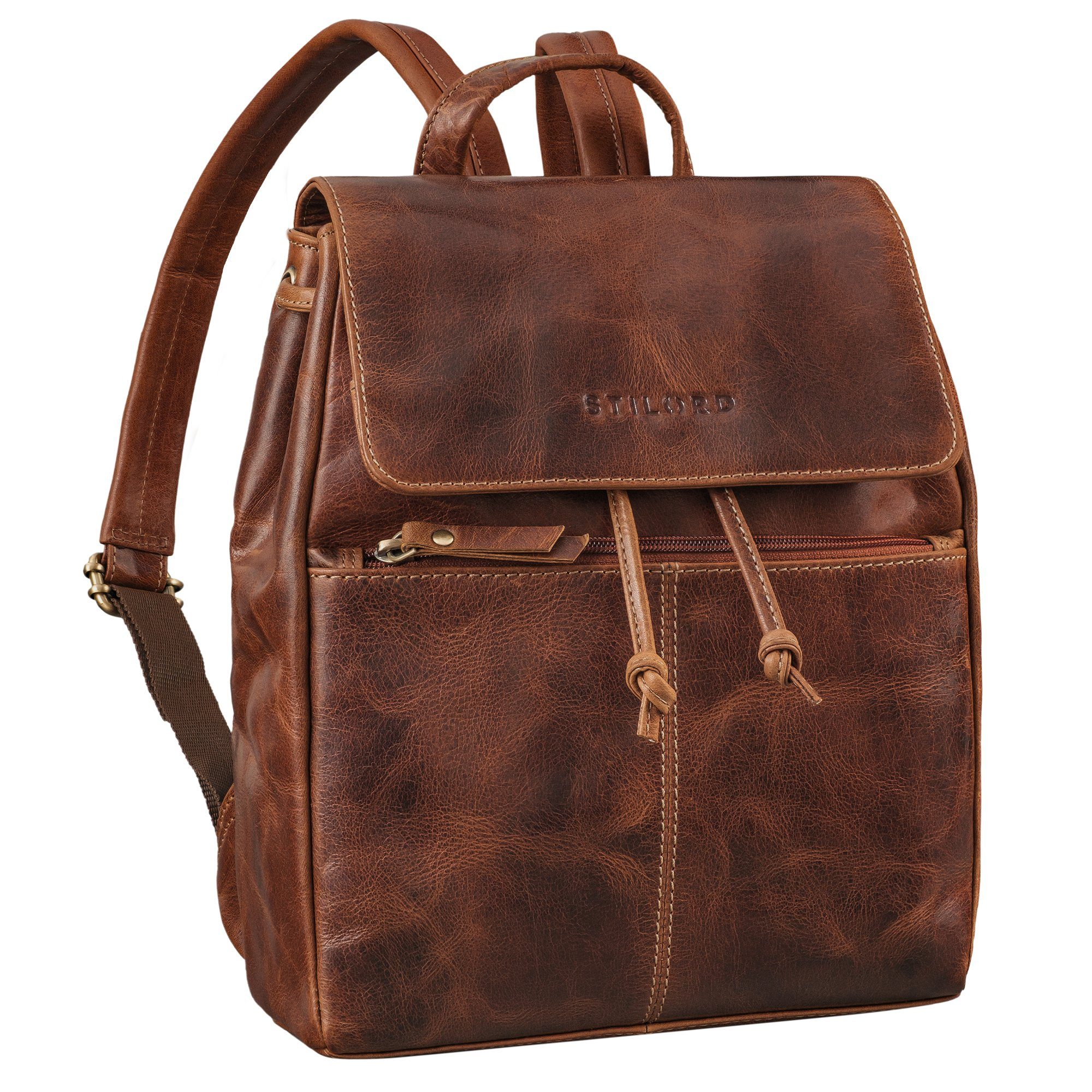 STILORD Cityrucksack "Jette" Kleiner Damen Rucksack Elegant