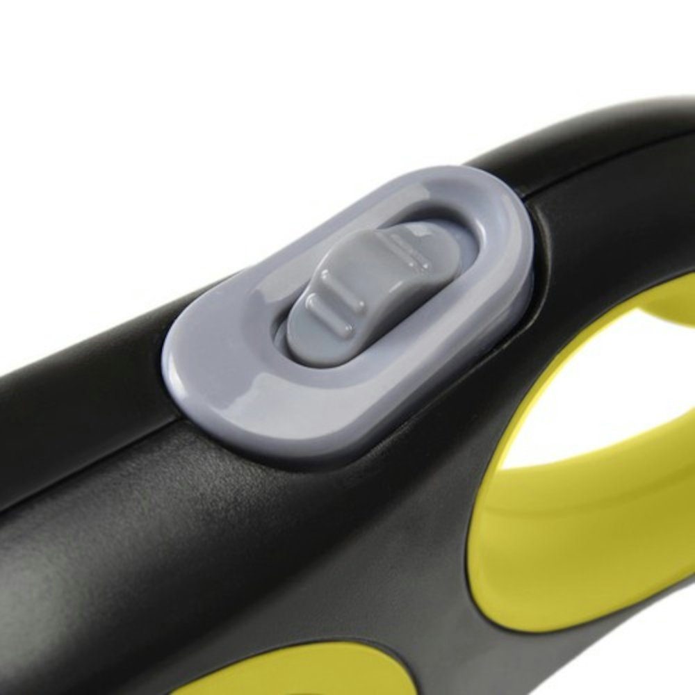 Purlov Rollleine Hundeleine 8 m / 50 kg, ABS (Hunde Zubehör, 1-tlg., Leine für Hund), einziehbar Bremssystem Roll Leine