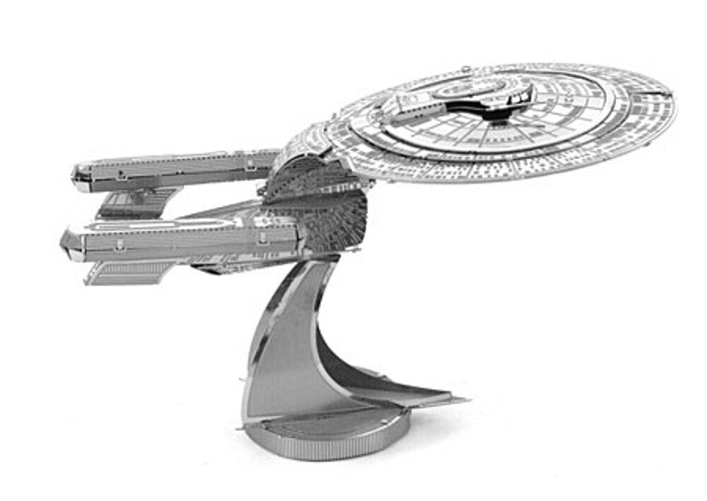 Invento Puzzle Star Trek Metal Earth, Enterprise NCC-1701-D - 3D Metall Puzzle, Puzzleteile