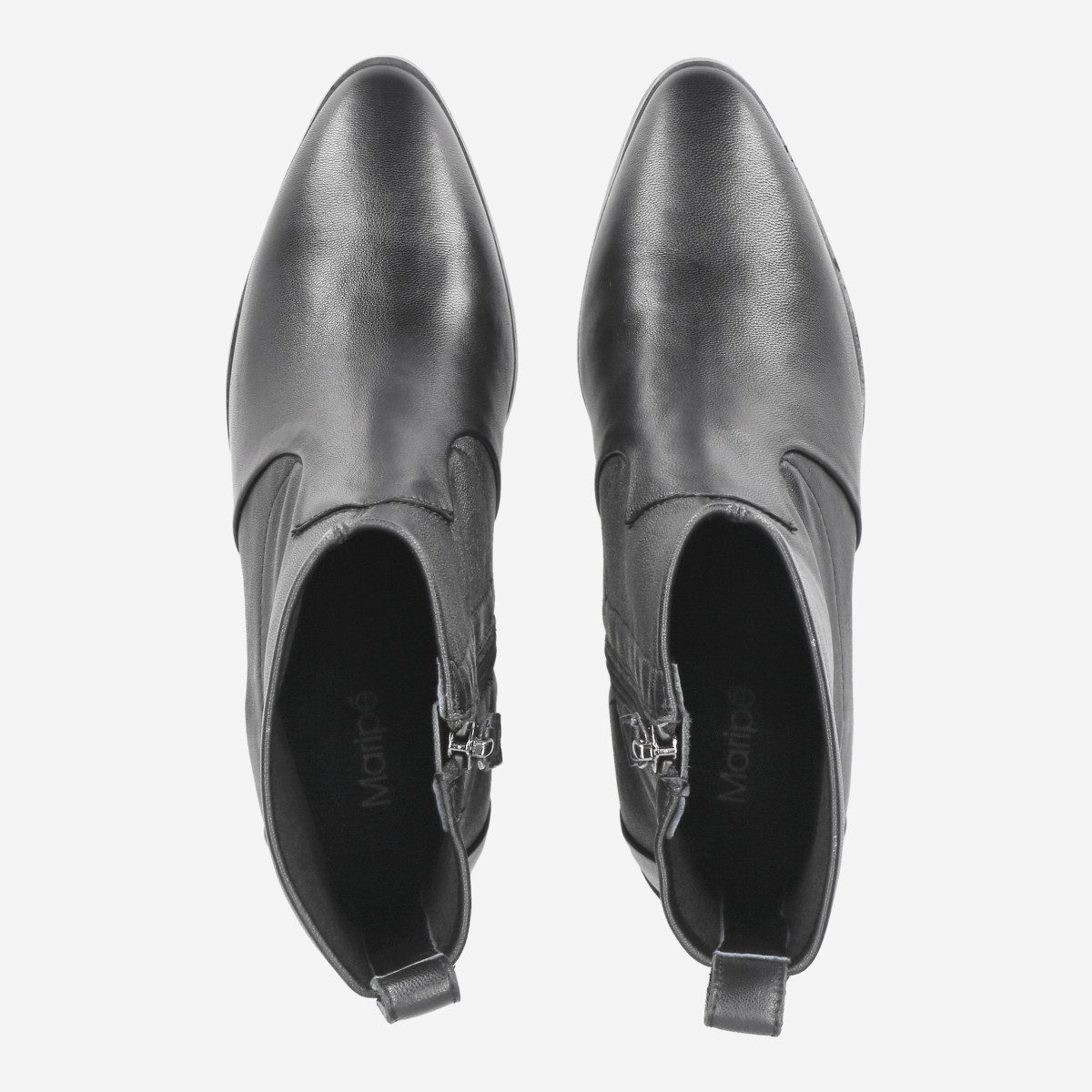 Maripé Maripé ARIEL V.5 NERO, Stiefeletten, Schwarz, Damen Stiefelette