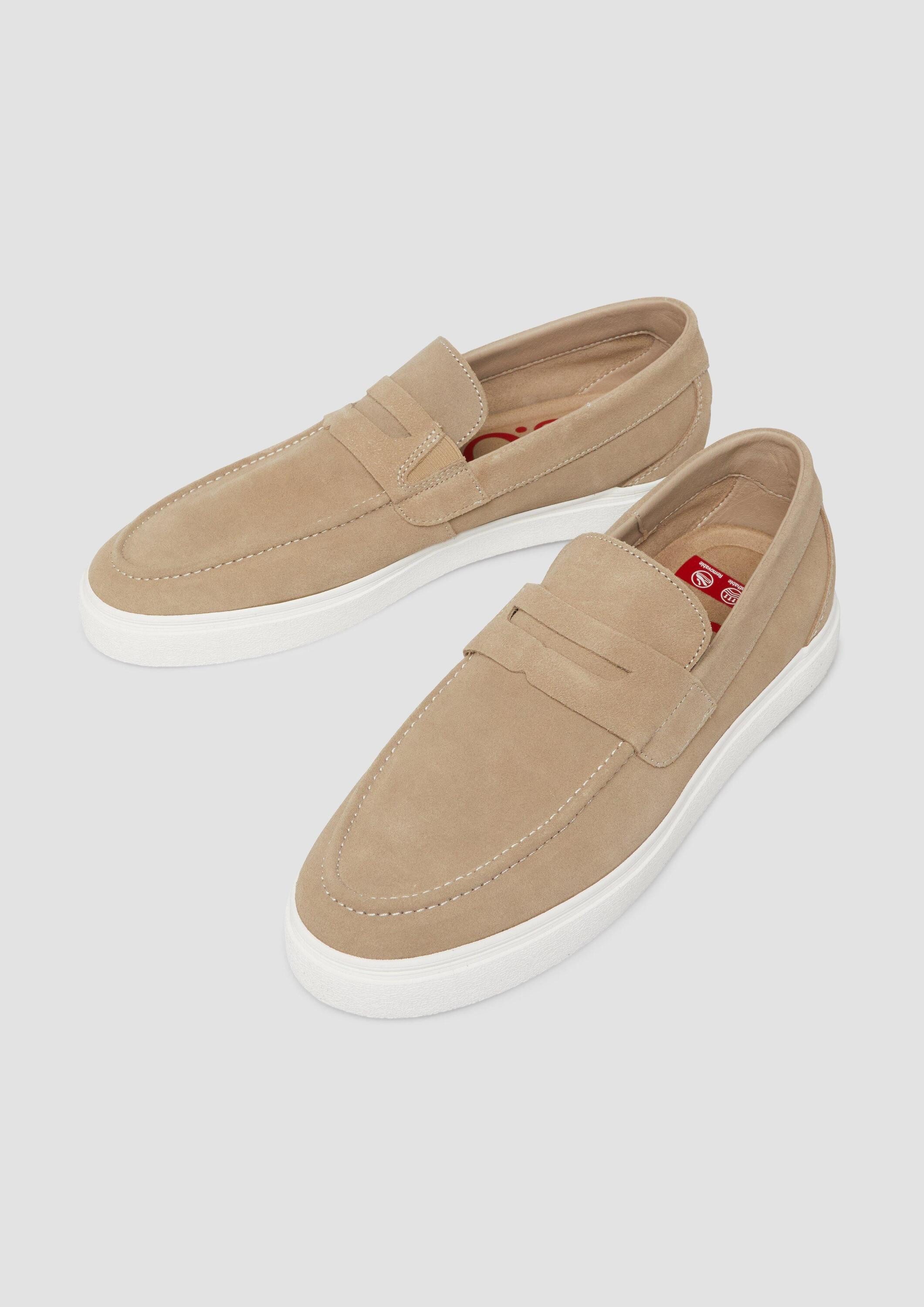 s.Oliver Slipper Schnürschuh Halbschuhe aus Leder