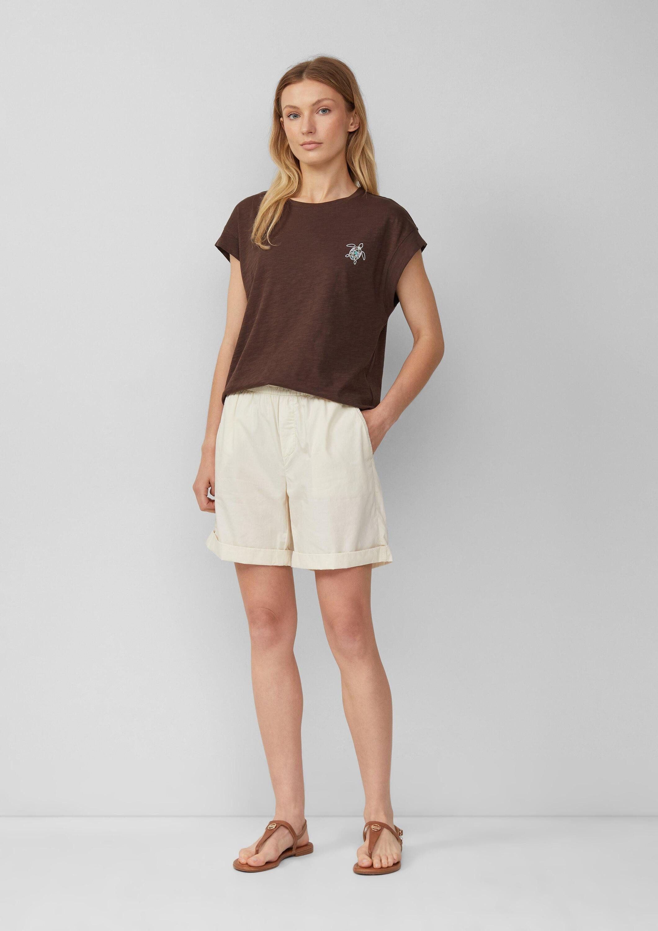 s.Oliver Shorts Hose Leichte Shorts aus Baumwollmix im Relaxed Fit günstig online kaufen