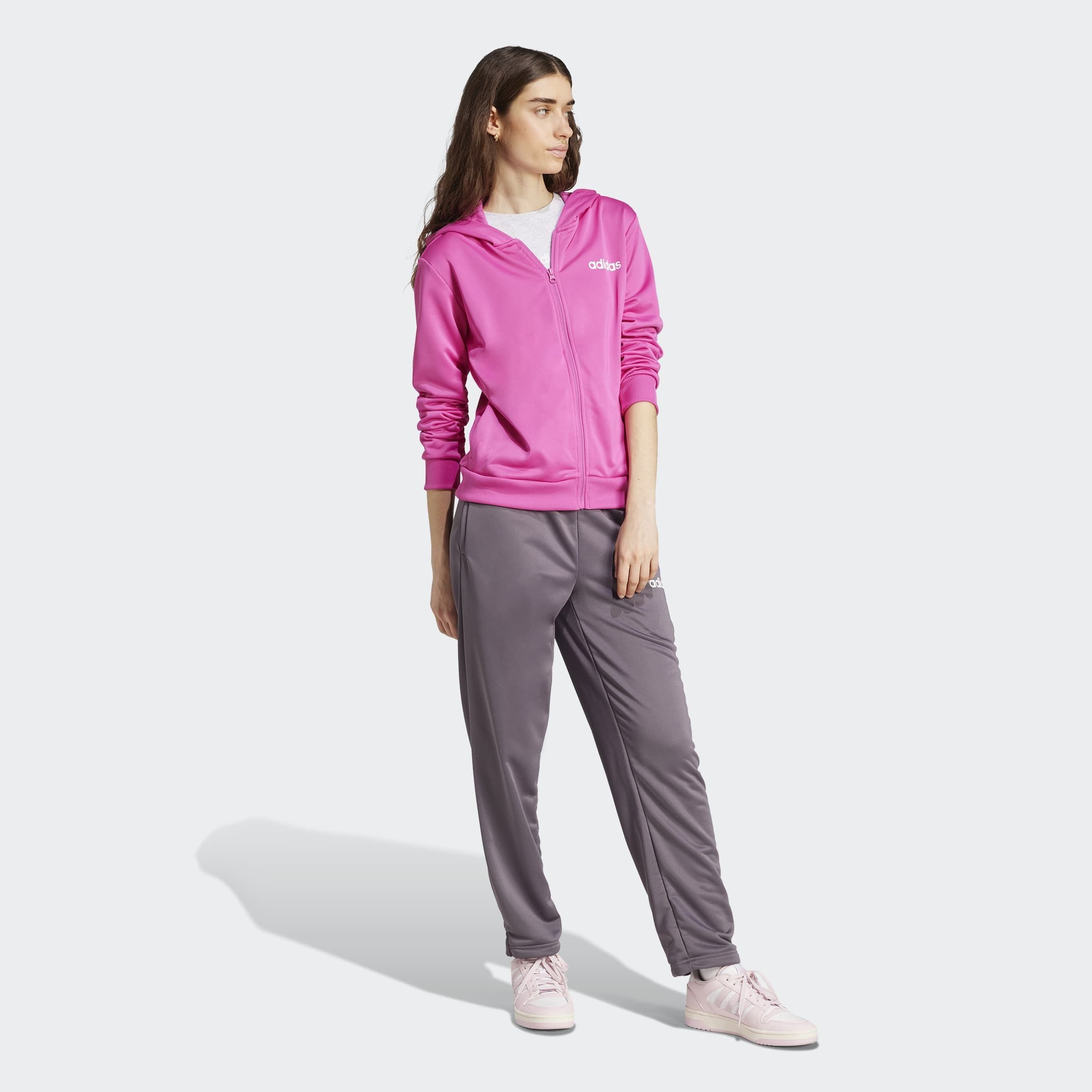 adidas Sportswear Trainingsanzug W LINEAR TS (2-tlg), zweiteiliges Set, für günstig online kaufen