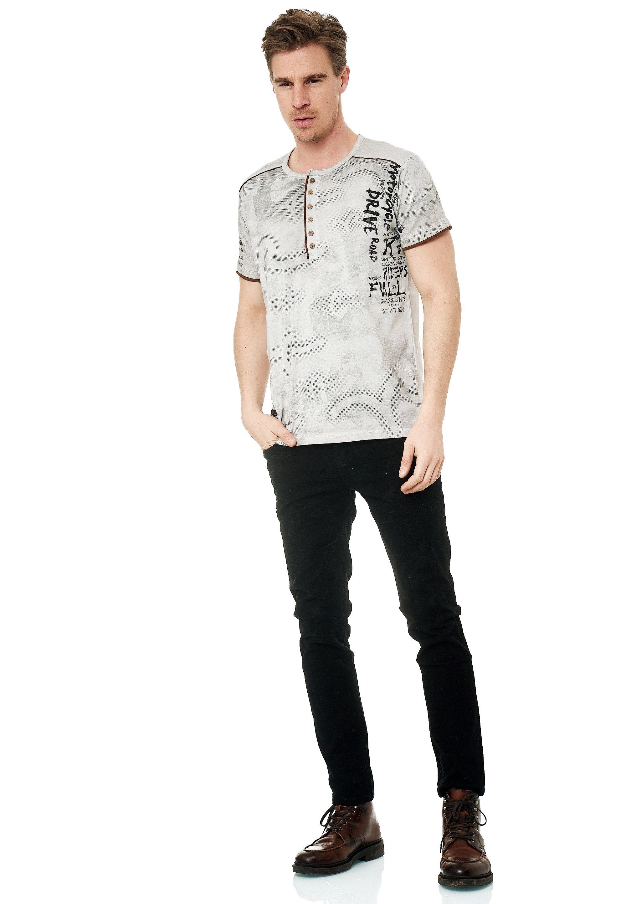 Rusty Neal T-Shirt mit modernem Print