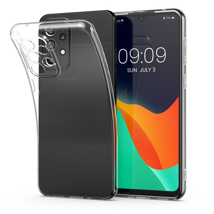 kwmobile Handyhülle Hülle für Samsung Galaxy A33 5G Silikon Handyhülle transparent - Handy Case gummiert