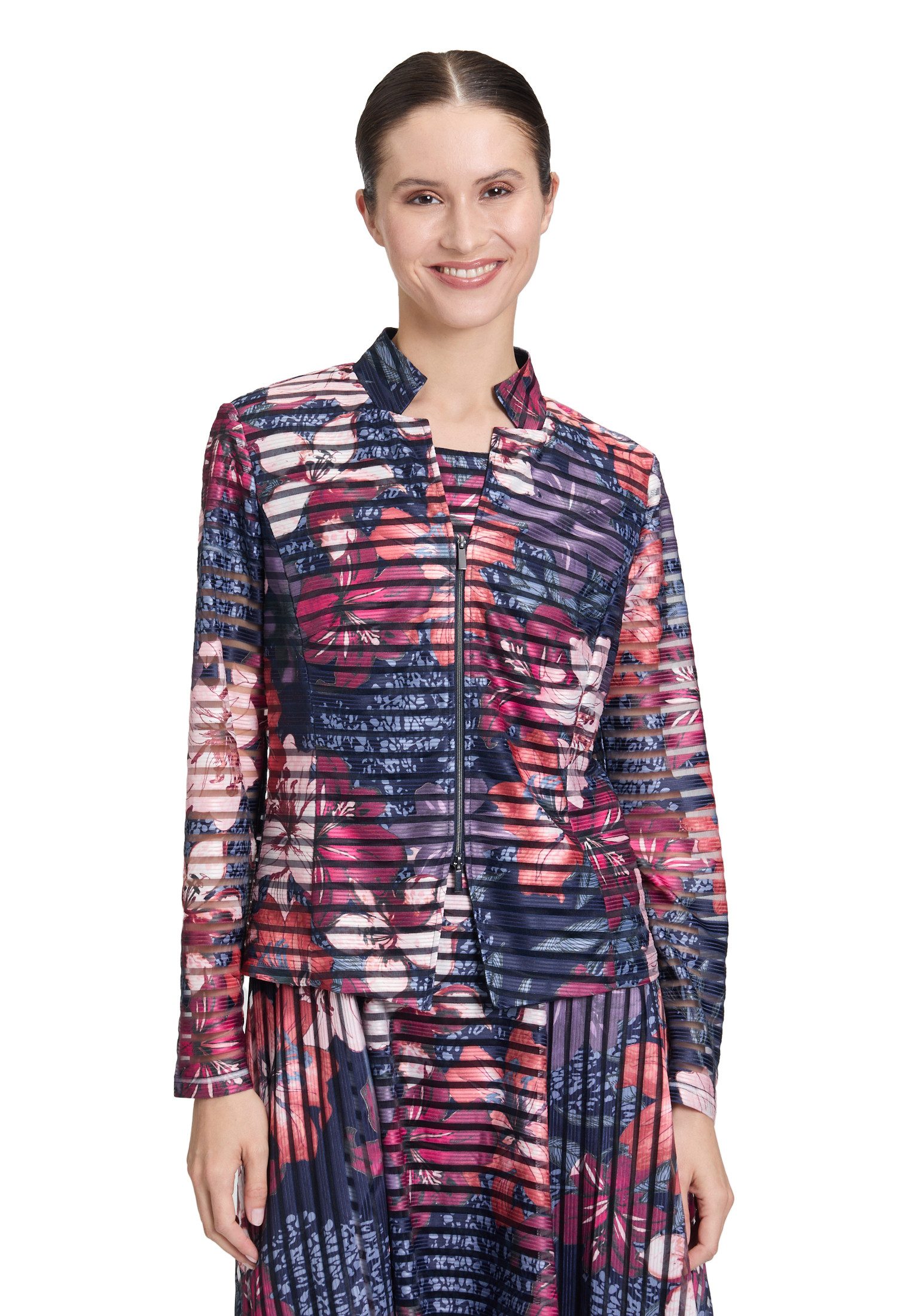 Jackenblazer Vera Mont Damen Blazer-Jacke mit Print