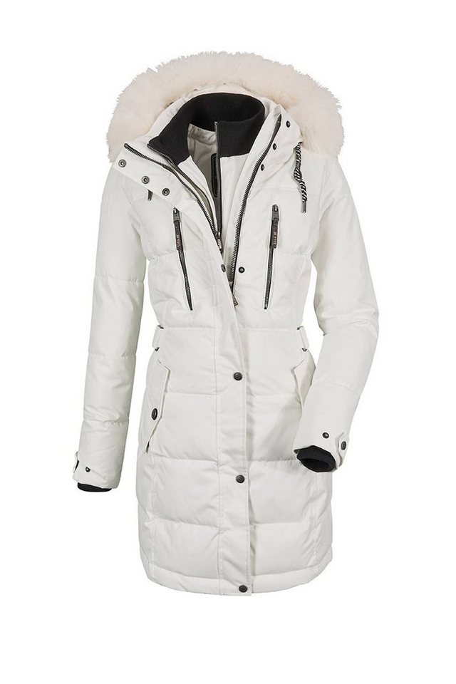 G.I.G.A. DX by killtec Steppmantel Ventoso Wmn Quilted Prk D Wasserabweisend  und winddicht, 2 in1 FUNKTION: Parka mit integrierter Jacke und zwei  separaten Reißverschlüssen