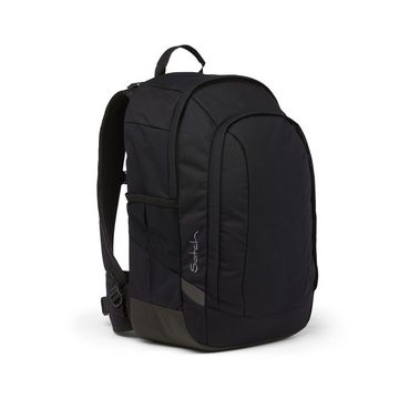 Satch Schulranzen Schulrucksack-Set AIR Blackjack 2-teilig (2-teilig), Laptop-Fach, Your-Size-System, Schulranzen