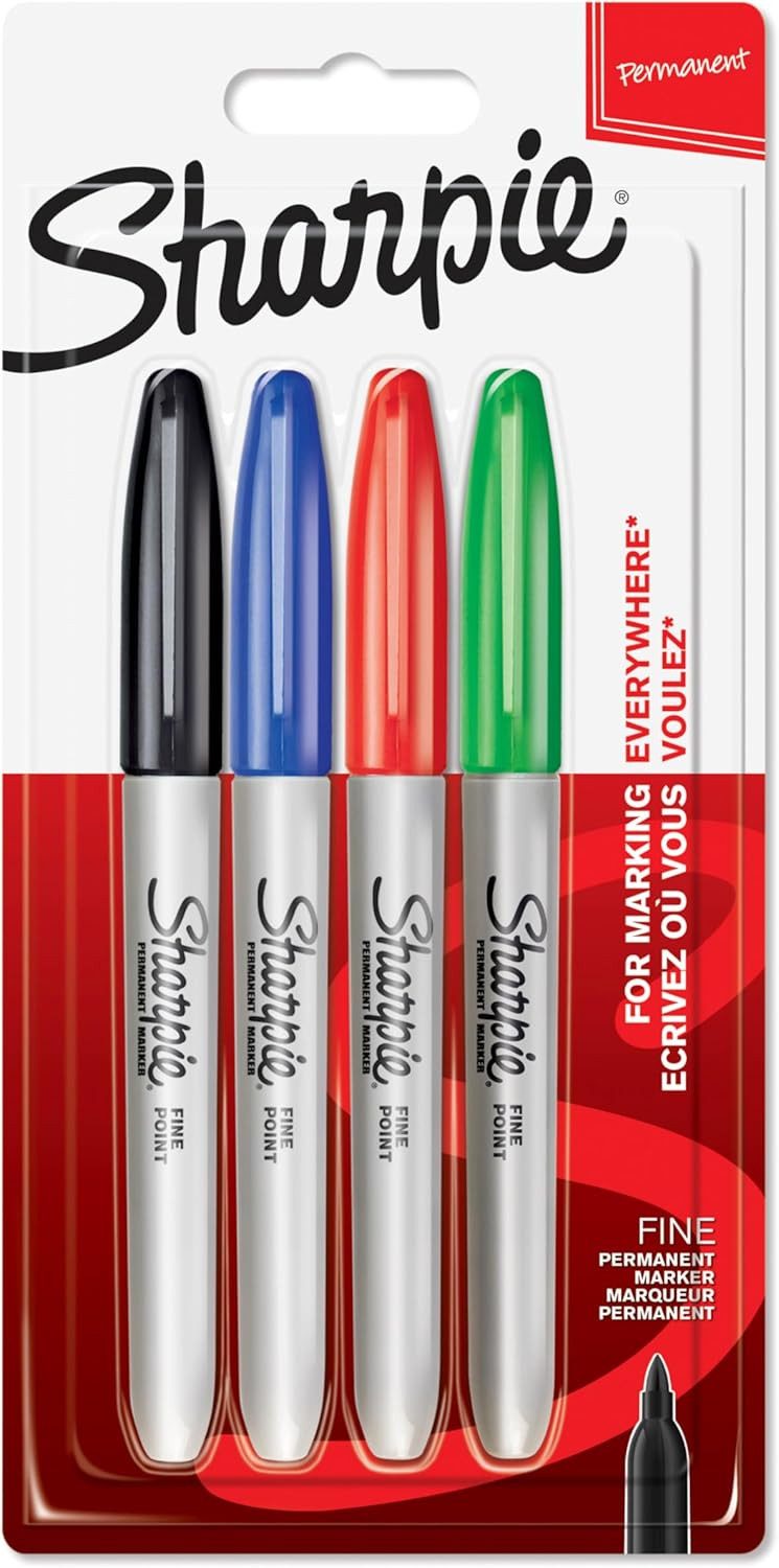 Sharpie Маркеры Sharpie PermMarker F Standard 4er