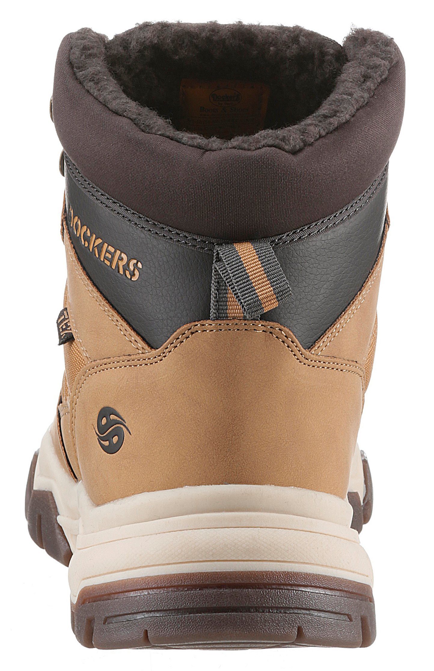 softem Winterboots Ausstattung, Gerli by Dockers Textil Dock-Tex und mit Aus Lederimitat