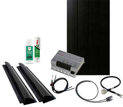Phaesun Solaranlage Caravan Kit, Sun Pearl 100 W Duo MPPT, 100 W, Monokristallin, (Komplett-Set)
