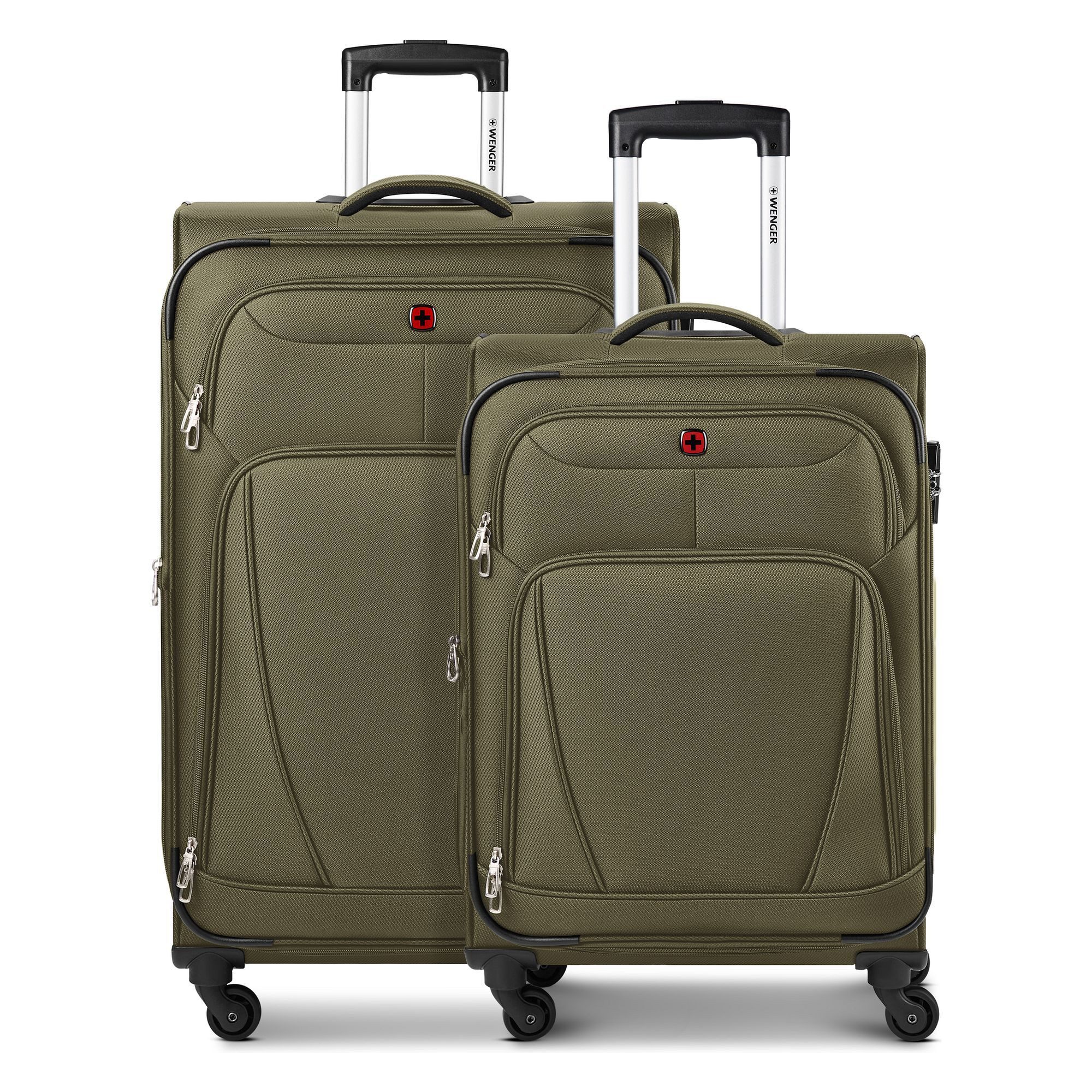 Wenger Trolleyset Beaumont, 4 Rollen, (2-teilig, 2 tlg), Polyester