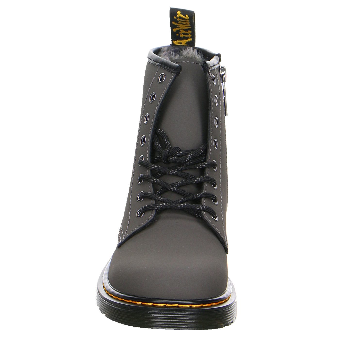 DR. MARTENS Dr. Martens 1460 Nubuk Schnürstiefel Winter Mädchen grau Winterstiefelette