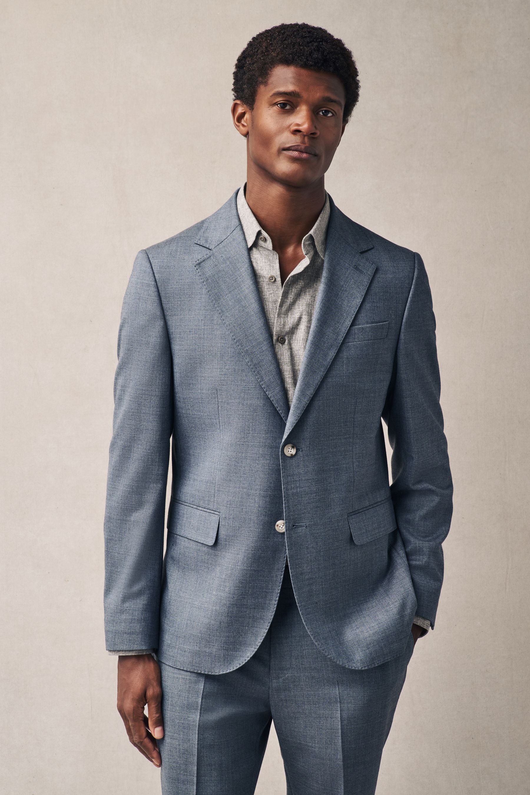 Next Sakko Strukturiertes Tailored Fit Anzugsakko (1-tlg) günstig online kaufen