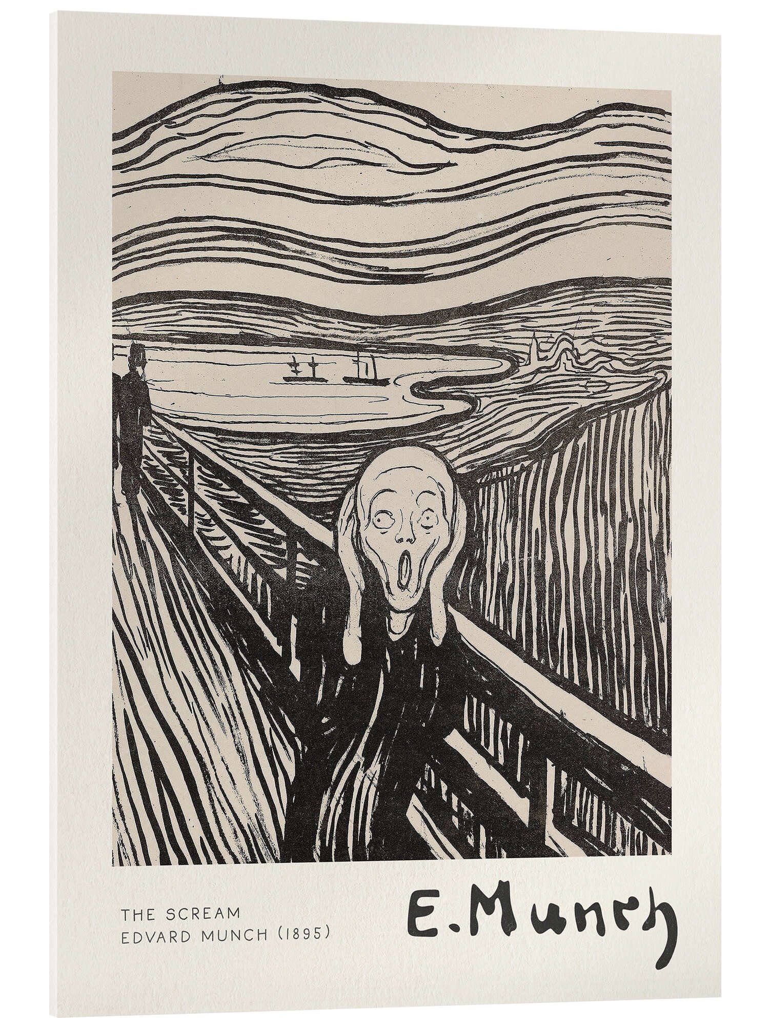 Wandbild Der Schrei, 1895