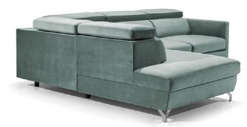 Stylefy Ecksofa Martinsburg, L-Form, Eckcouch, Relaxfunktion