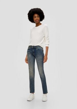 QS Stoffhose Jeans Sadie / Skinny fit / Mid rise / Skinny leg Waschung