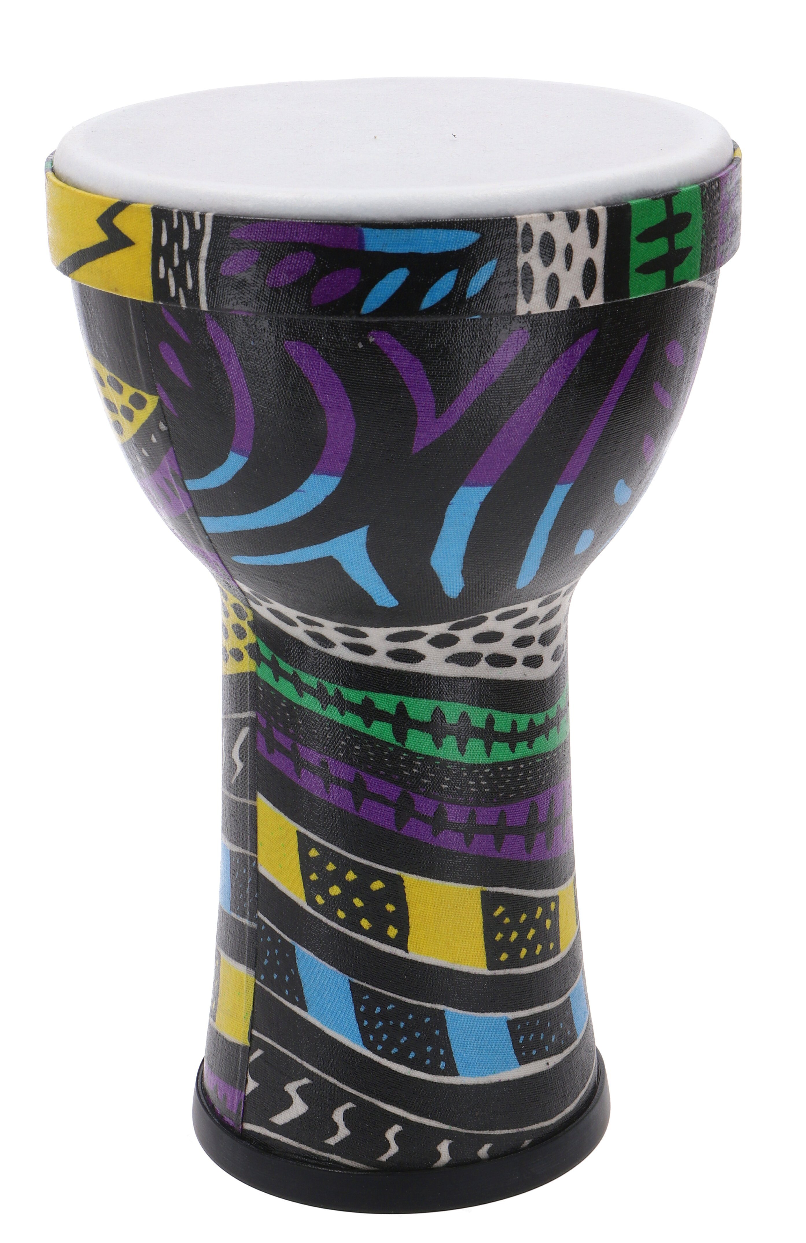 Spielzeug-Musikinstrument Farbige Djembe/ Holztrommel/ Percussion..