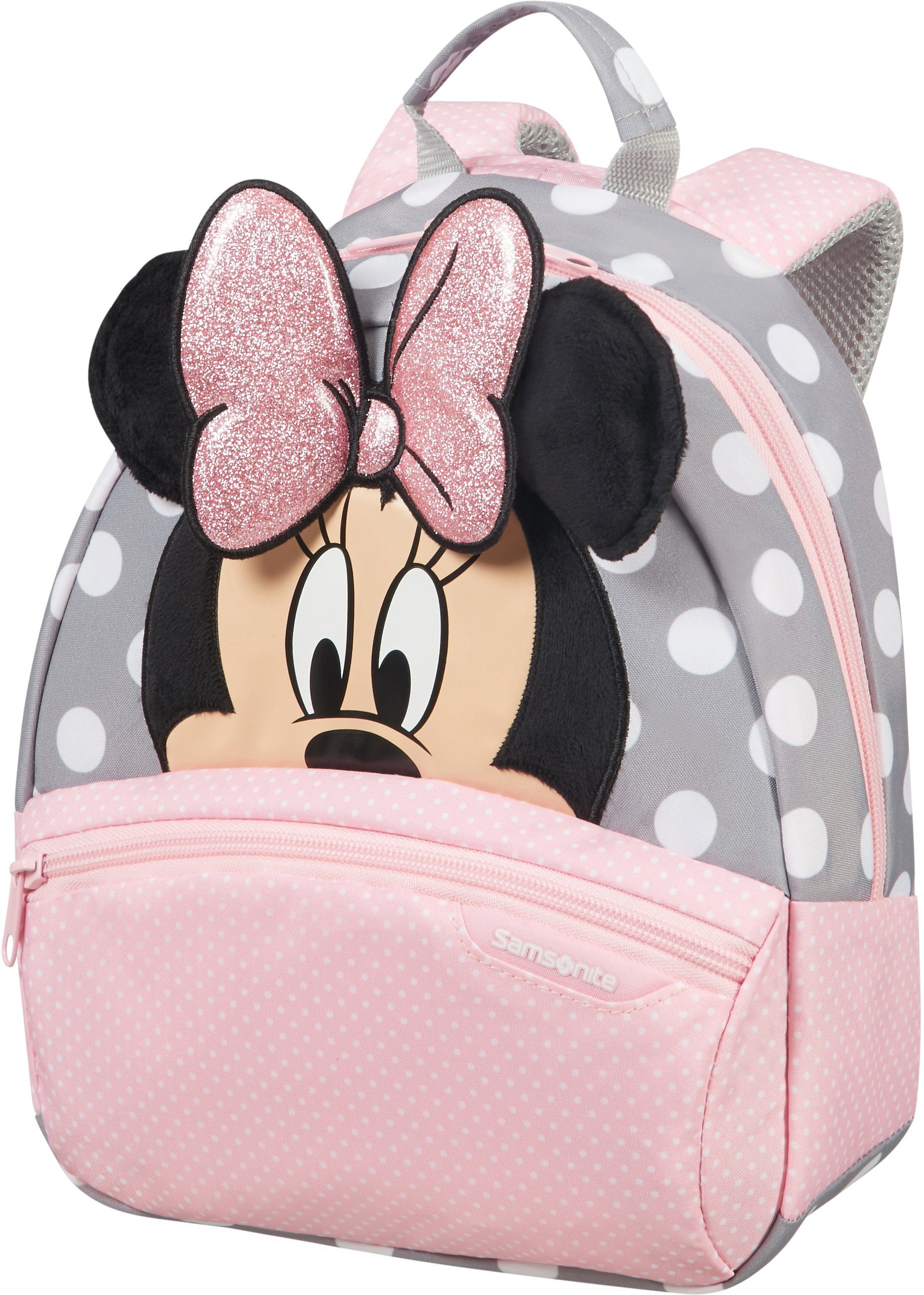 Samsonite Kinderrucksack Disney Ultimate 2.0, S, Minnie Glitter, Kinderrucksack Kindergartenrucksack Kinderfreizeitrucksack