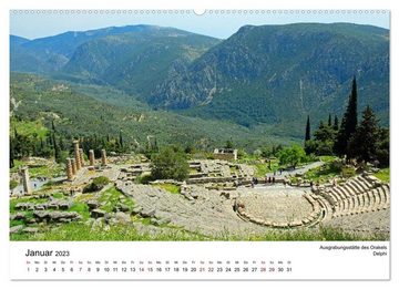CALVENDO Wandkalender Der Norden Griechenlands (Premium, hochwertiger DIN A2 Wandkalender 2023, Kunstdruck in Hochglanz)