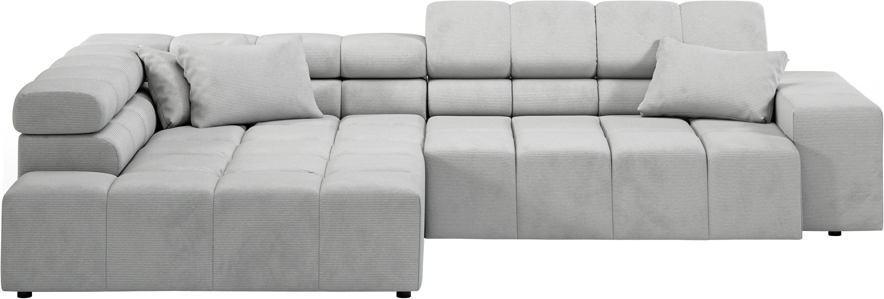 INOSIGN Ecksofa "Ancona incl. Kopfteilverstellung, OTTOs Choice, Breite 319 günstig online kaufen