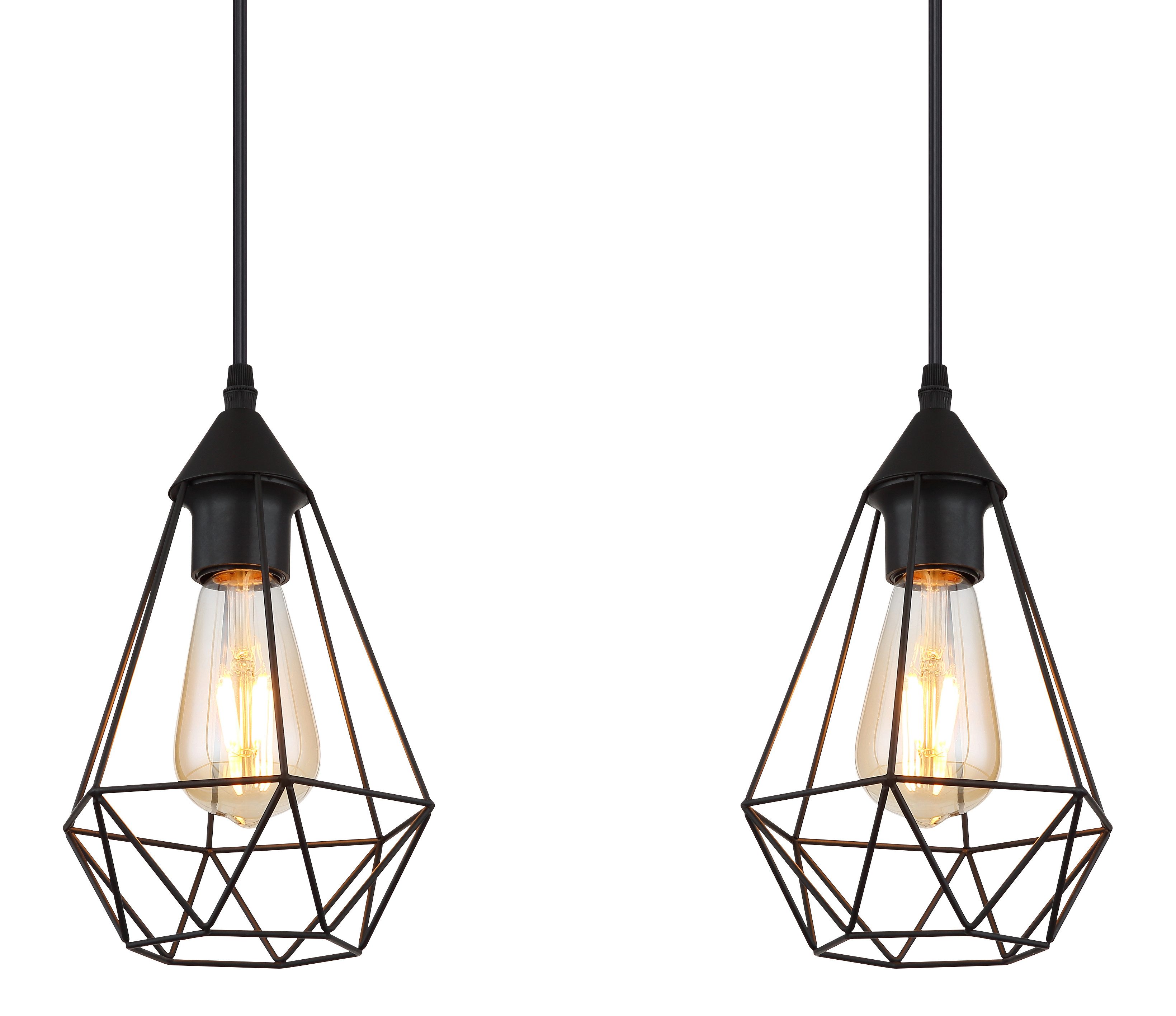 GLOBO LIGHTING Hängeleuchte ZACHARY, ohne Leuchtmittel, Hängelampe/Pendelleuchte/Esszimmer/Wohnzimmer/Esstisch