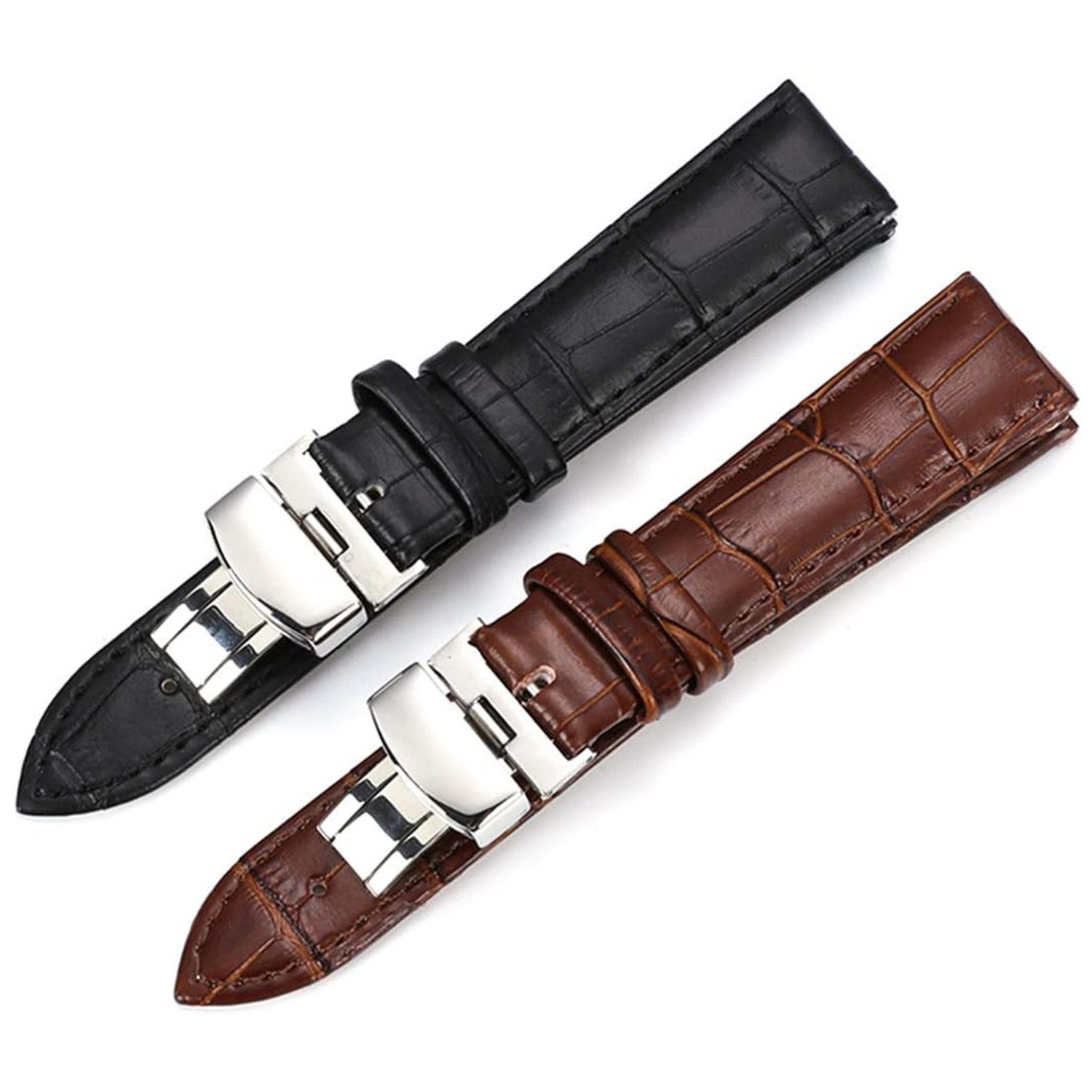 RWEUOQ Uhrenarmband Leder Watch Strap Ersatzbänder günstig online kaufen